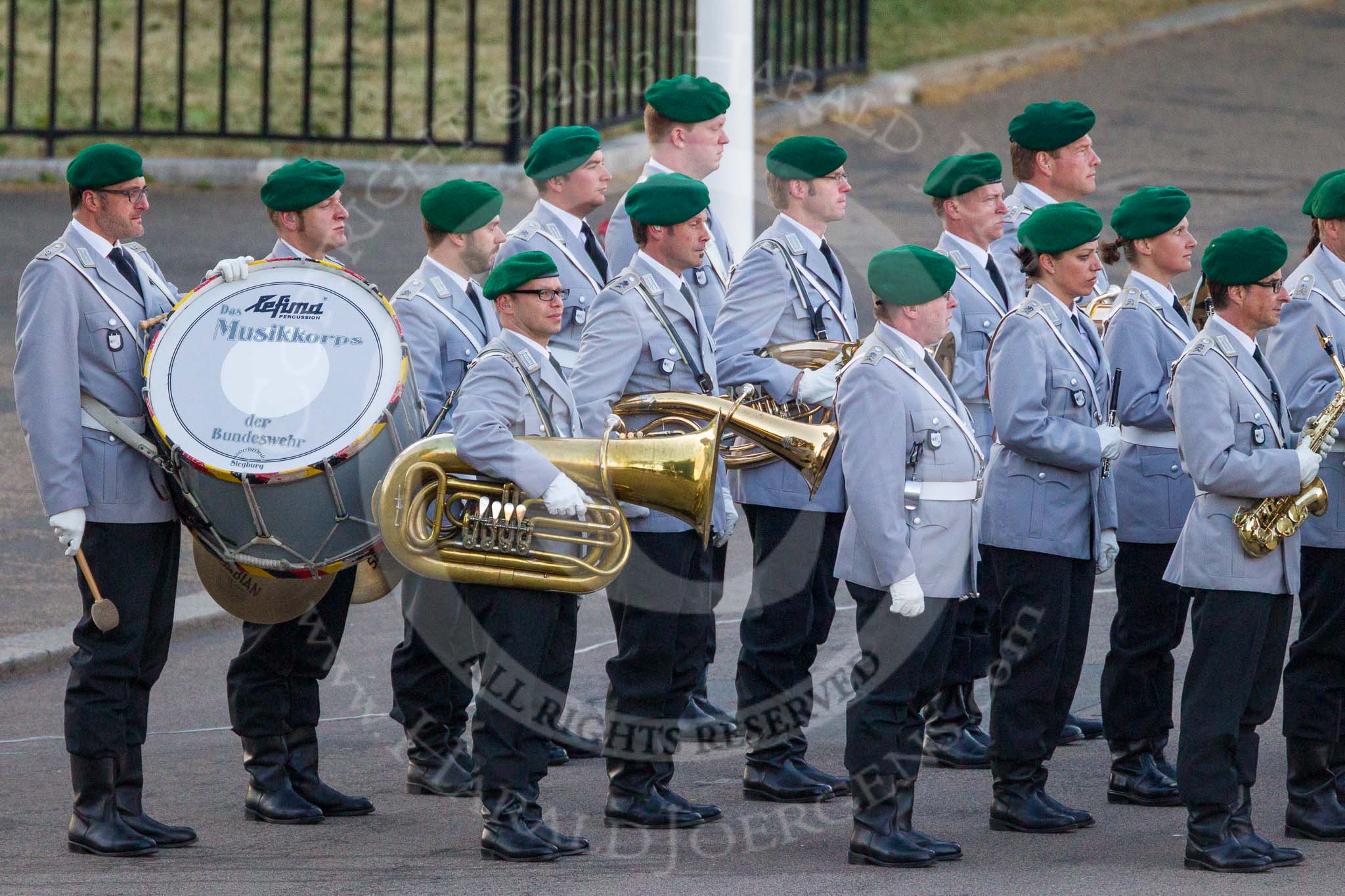 Beating Retreat 2015 - Waterloo 200.
Horse Guards Parade, Westminster,
London,

United Kingdom,
on 10 June 2015 at 20:34, image #142