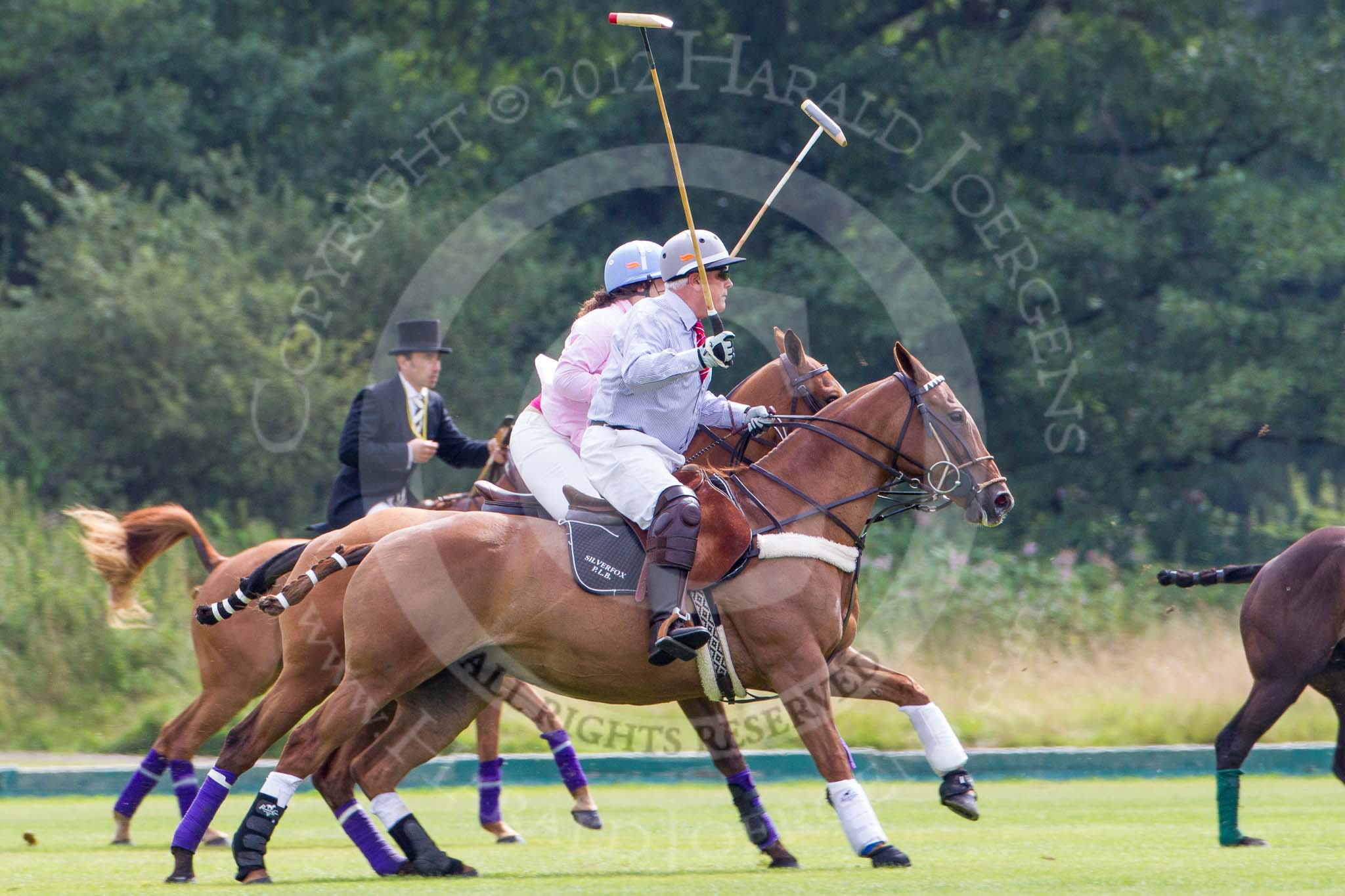 7th Heritage Polo Cup semi-finals: Parke Bradley, Silver Fox USA Polo Team..
Hurtwood Park Polo Club,
Ewhurst Green,
Surrey,
United Kingdom,
on 04 August 2012 at 11:04, image #4