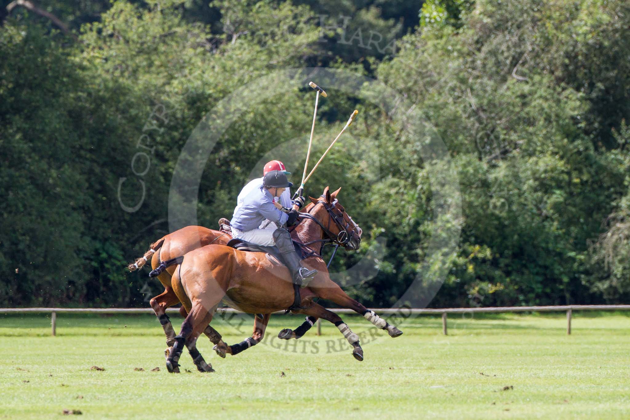 7th Heritage Polo Cup finals: John Martin hanging in there in a ride off from Sebastian Funes..
Hurtwood Park Polo Club,
Ewhurst Green,
Surrey,
United Kingdom,
on 05 August 2012 at 14:10, image #67