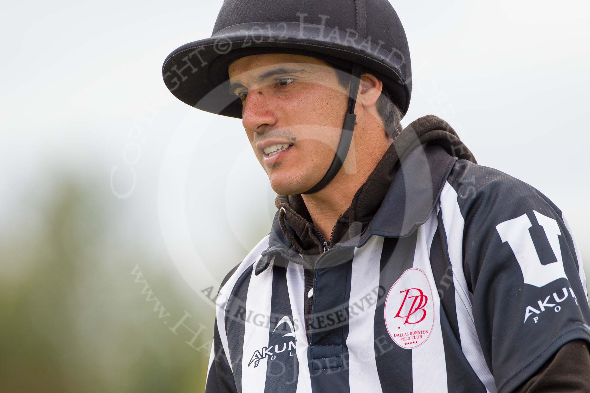 DBPC Polo in the Park 2012: Umpire Matias Amaya (Argentinia)..
Dallas Burston Polo Club,
Stoneythorpe Estate,
Southam,
Warwickshire,
United Kingdom,
on 16 September 2012 at 12:39, image #125