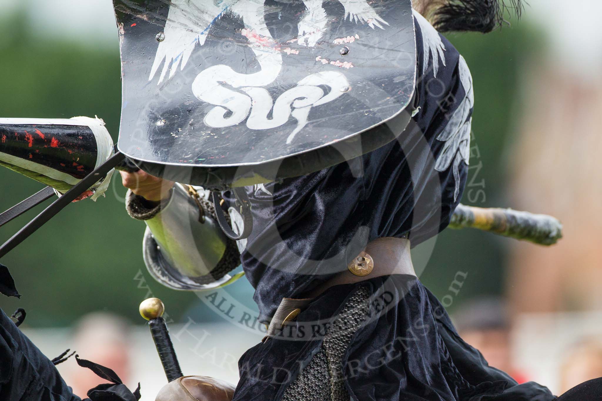 DBPC Polo in the Park 2012: The Knights of Middle England and their Jousting display..
Dallas Burston Polo Club,
Stoneythorpe Estate,
Southam,
Warwickshire,
United Kingdom,
on 16 September 2012 at 14:37, image #205