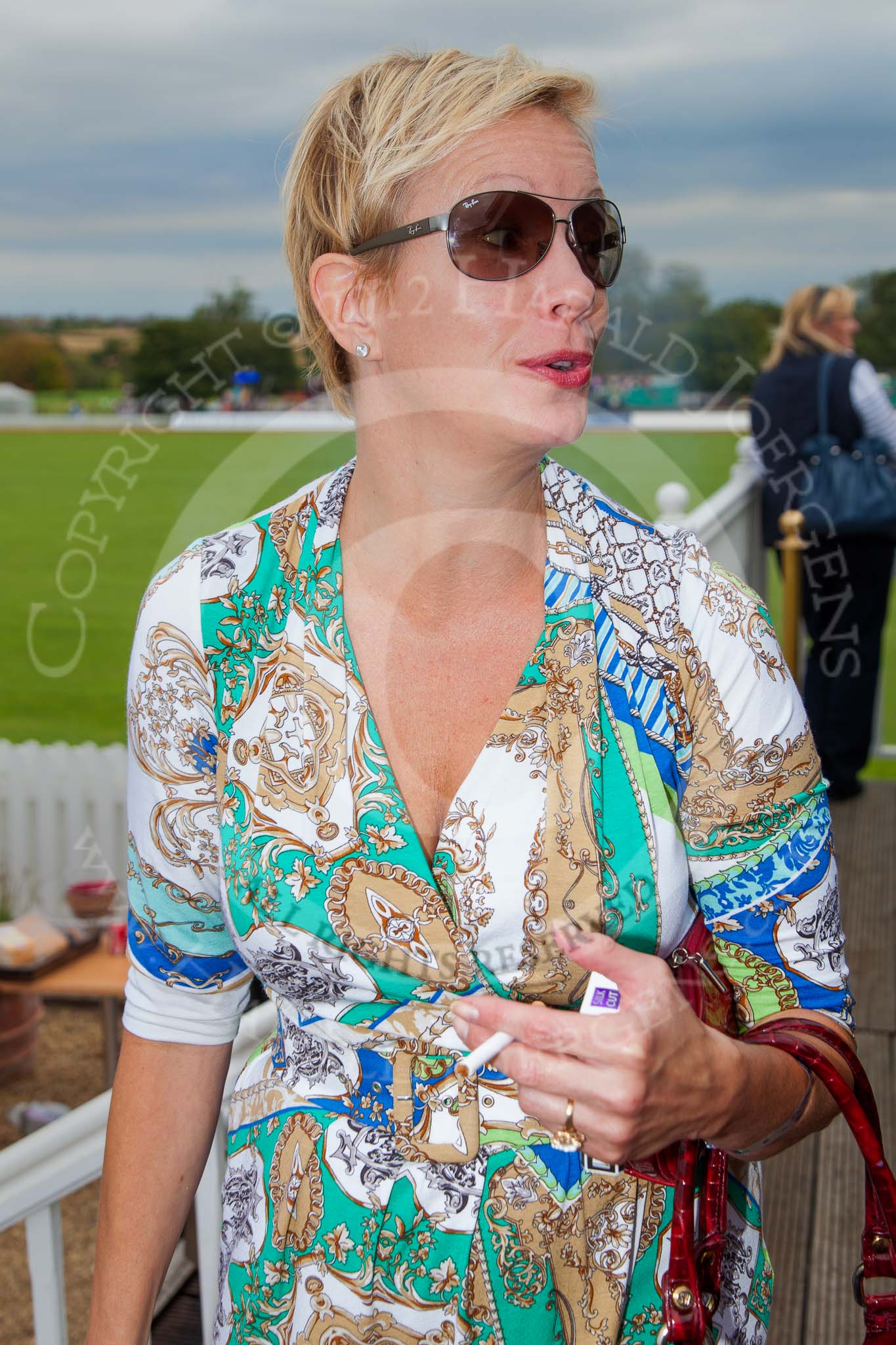 DBPC Polo in the Park 2012: Cristine Petersen, Vice President of Sotheby’s Realty International Referrals..
Dallas Burston Polo Club,
Stoneythorpe Estate,
Southam,
Warwickshire,
United Kingdom,
on 16 September 2012 at 15:41, image #240