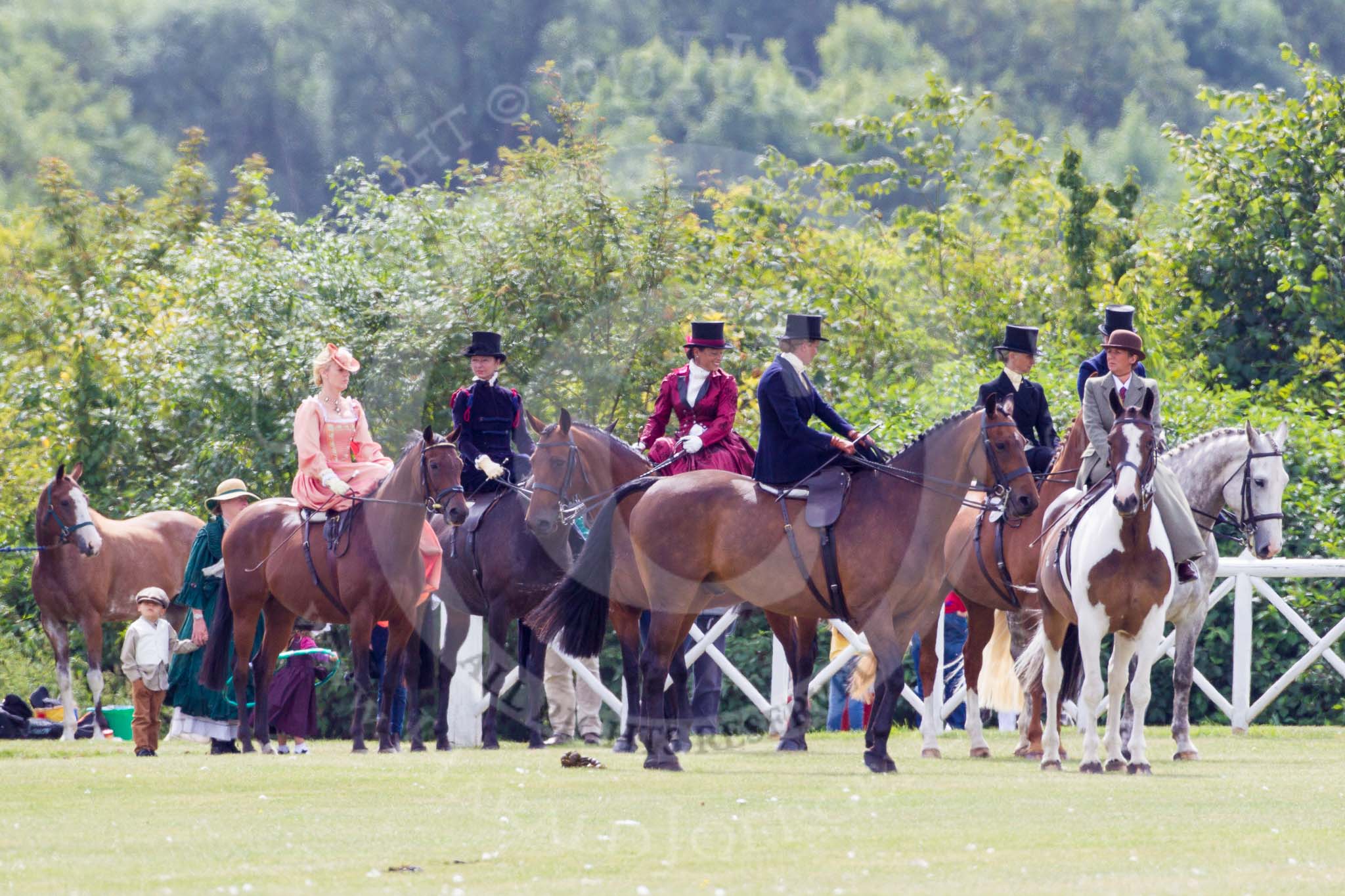 DBPC Polo in the Park 2013, side saddle riding demonstration by the The Side Saddle Association..
Dallas Burston Polo Club, ,
Southam,
Warwickshire,
United Kingdom,
on 01 September 2013 at 12:45, image #211