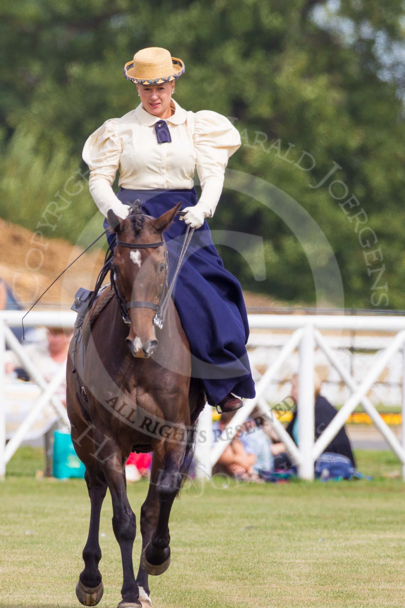 DBPC Polo in the Park 2013, side saddle riding demonstration by the The Side Saddle Association..
Dallas Burston Polo Club, ,
Southam,
Warwickshire,
United Kingdom,
on 01 September 2013 at 12:50, image #217