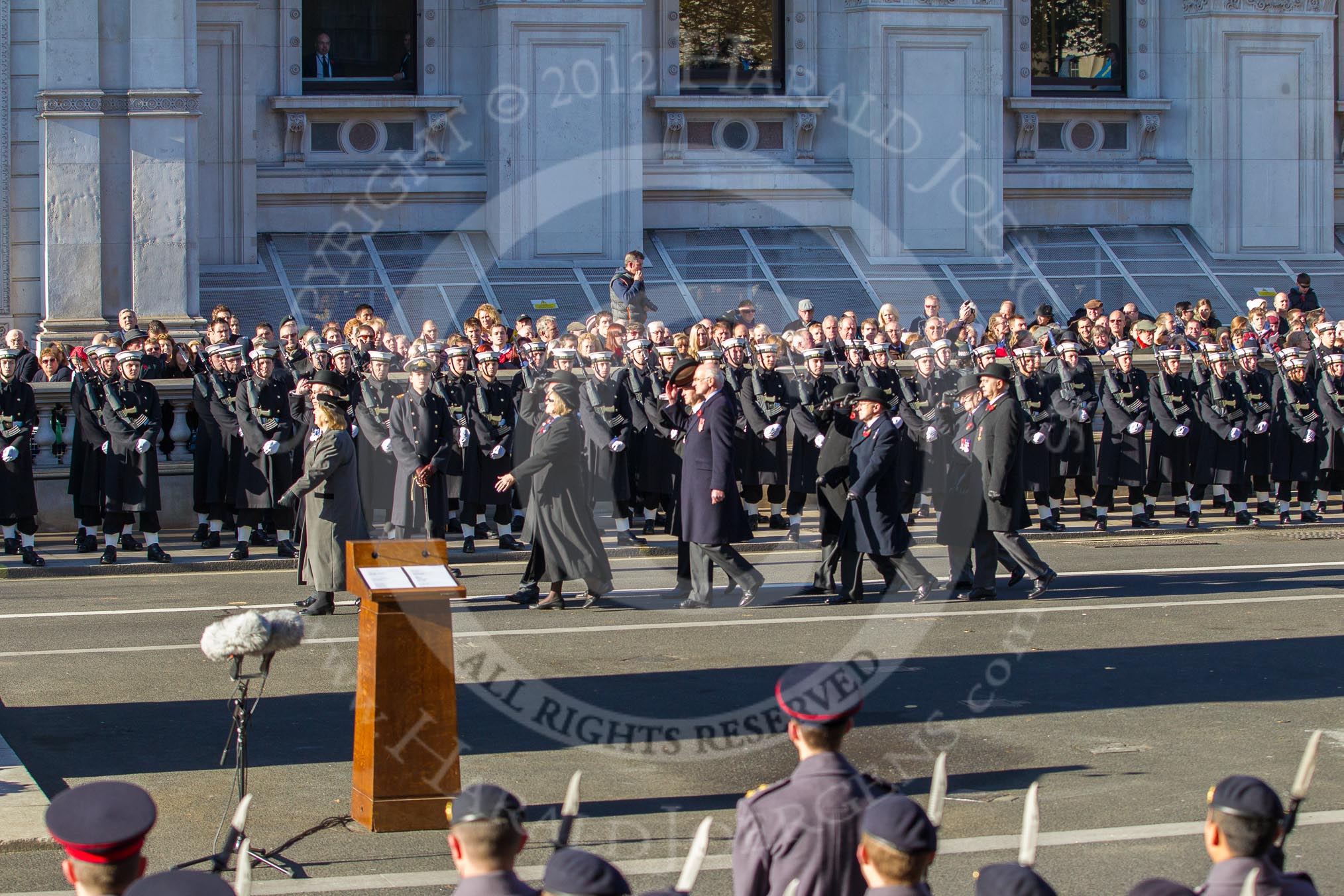 Remembrance Sunday 2012 Cenotaph March Past.
Whitehall, Cenotaph,
London SW1,

United Kingdom,
on 11 November 2012 at 11:30, image #23