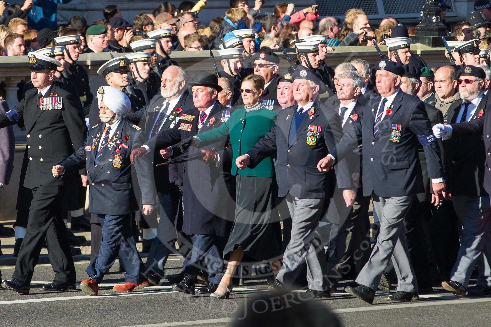 Remembrance Sunday 2012 Cenotaph March Past: Group E1 - Royal Naval Association..
Whitehall, Cenotaph,
London SW1,

United Kingdom,
on 11 November 2012 at 11:38, image #35