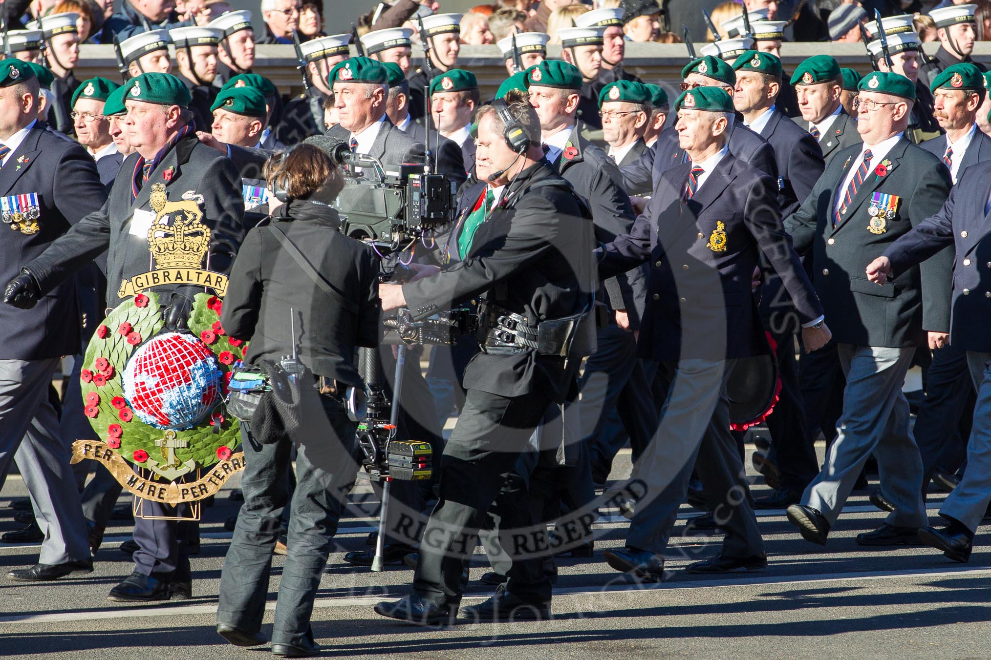 Remembrance Sunday 2012 Cenotaph March Past: Group E2 - Royal Marines Association..
Whitehall, Cenotaph,
London SW1,

United Kingdom,
on 11 November 2012 at 11:38, image #47