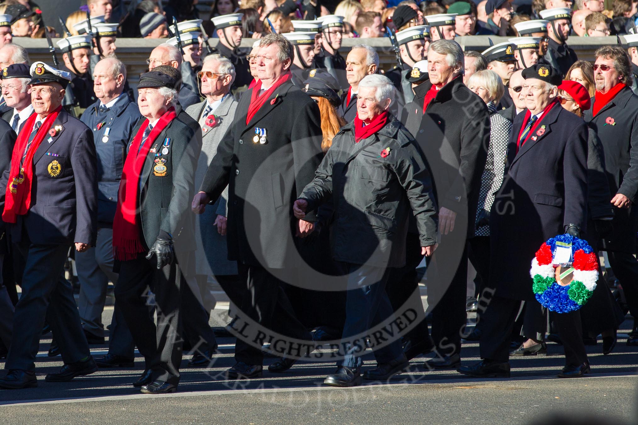 Remembrance Sunday 2012 Cenotaph March Past: Group E3 - Merchant Navy Association..
Whitehall, Cenotaph,
London SW1,

United Kingdom,
on 11 November 2012 at 11:39, image #68