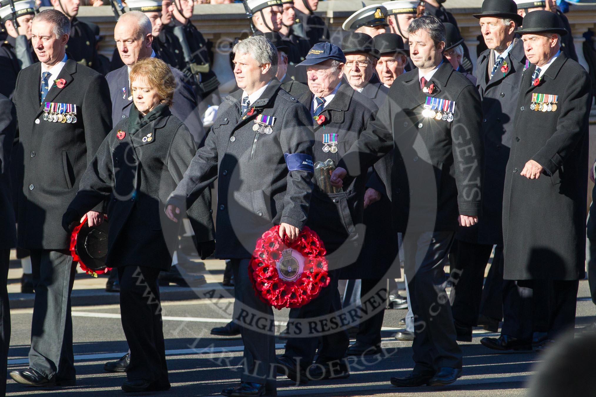 Remembrance Sunday 2012 Cenotaph March Past: Group E12 - Fleet Air Arm Junglie Association.
Whitehall, Cenotaph,
London SW1,

United Kingdom,
on 11 November 2012 at 11:39, image #105