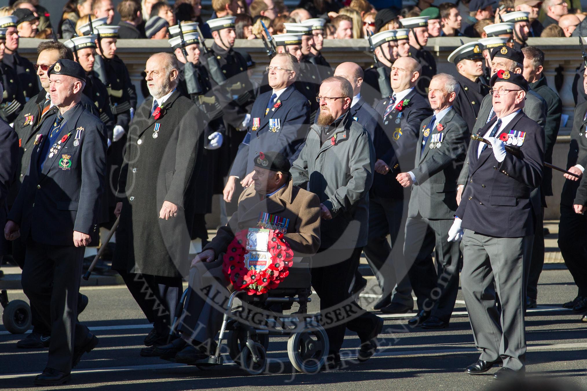 Remembrance Sunday 2012 Cenotaph March Past: Group E21 - HMS Ganges Association..
Whitehall, Cenotaph,
London SW1,

United Kingdom,
on 11 November 2012 at 11:40, image #151