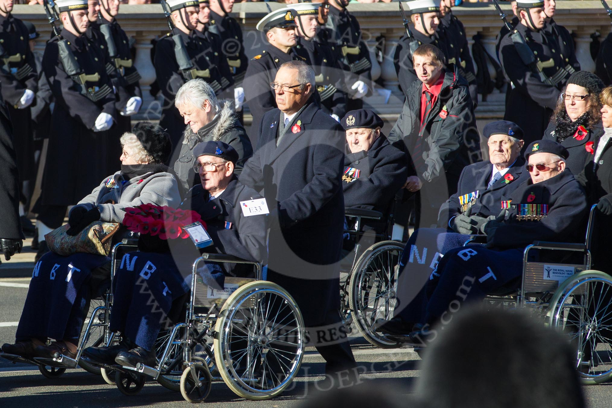 Remembrance Sunday 2012 Cenotaph March Past: Group E33 - Royal Naval Benevolent Trust..
Whitehall, Cenotaph,
London SW1,

United Kingdom,
on 11 November 2012 at 11:42, image #237