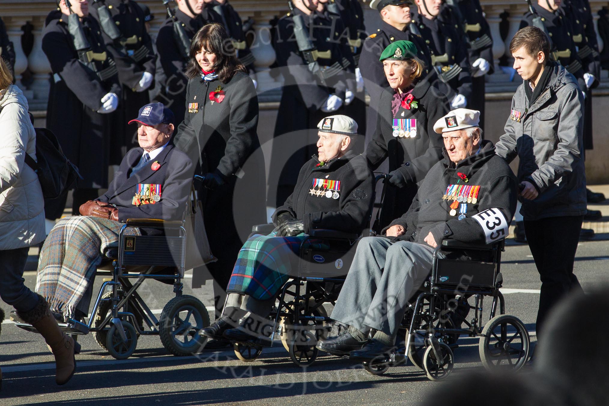 Remembrance Sunday 2012 Cenotaph March Past: Group E35 - Russian Convoy Club..
Whitehall, Cenotaph,
London SW1,

United Kingdom,
on 11 November 2012 at 11:42, image #252