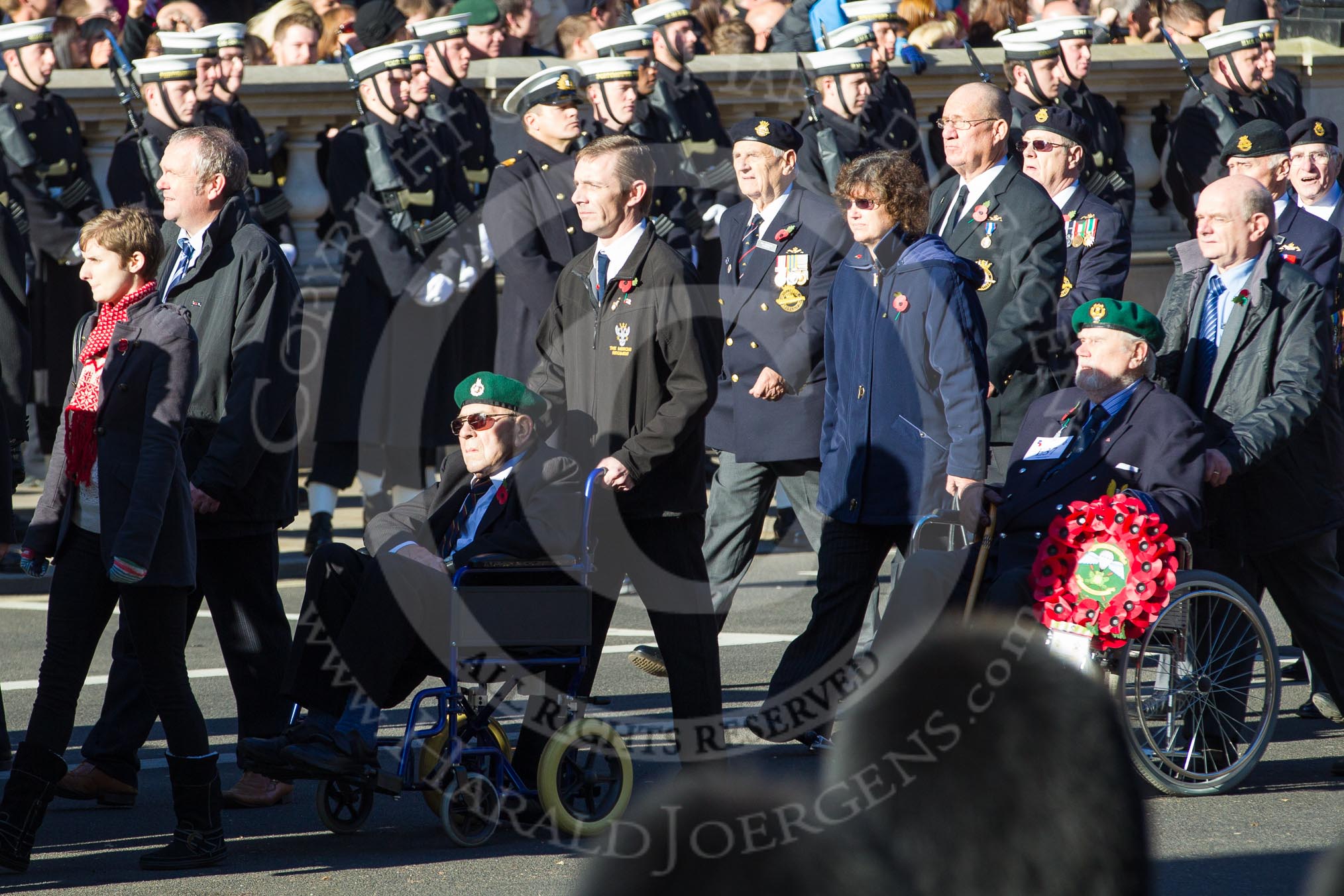 Remembrance Sunday 2012 Cenotaph March Past: Group E37 - Special Boat Service Association..
Whitehall, Cenotaph,
London SW1,

United Kingdom,
on 11 November 2012 at 11:42, image #269