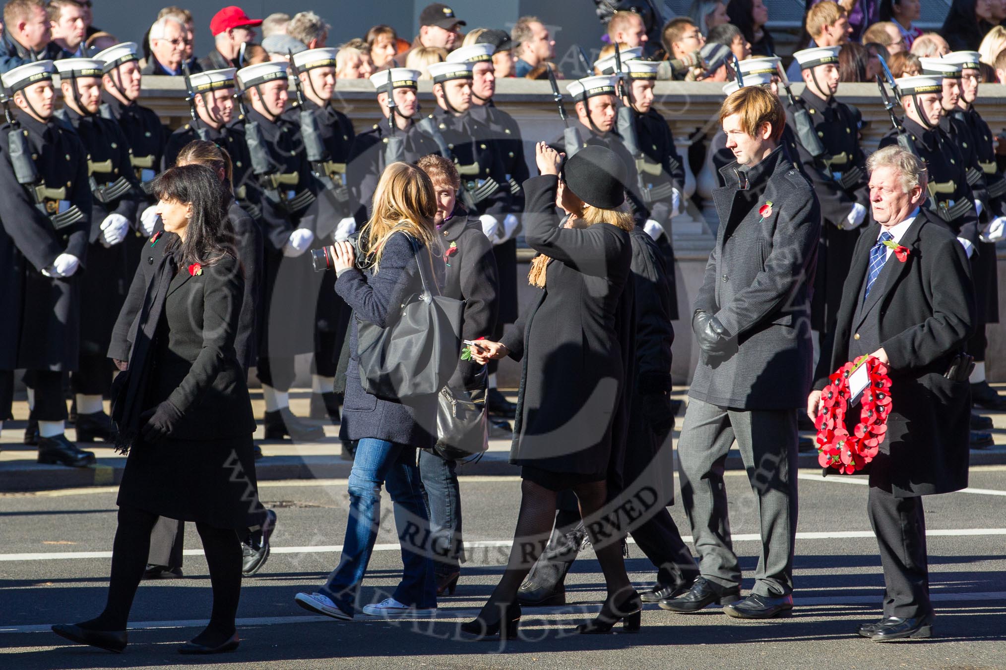 Remembrance Sunday 2012 Cenotaph March Past: Group E41 - British Limbless Ex-Service Men's Association and E42 - British Ex-Services Wheelchair Sports Association..
Whitehall, Cenotaph,
London SW1,

United Kingdom,
on 11 November 2012 at 11:43, image #321