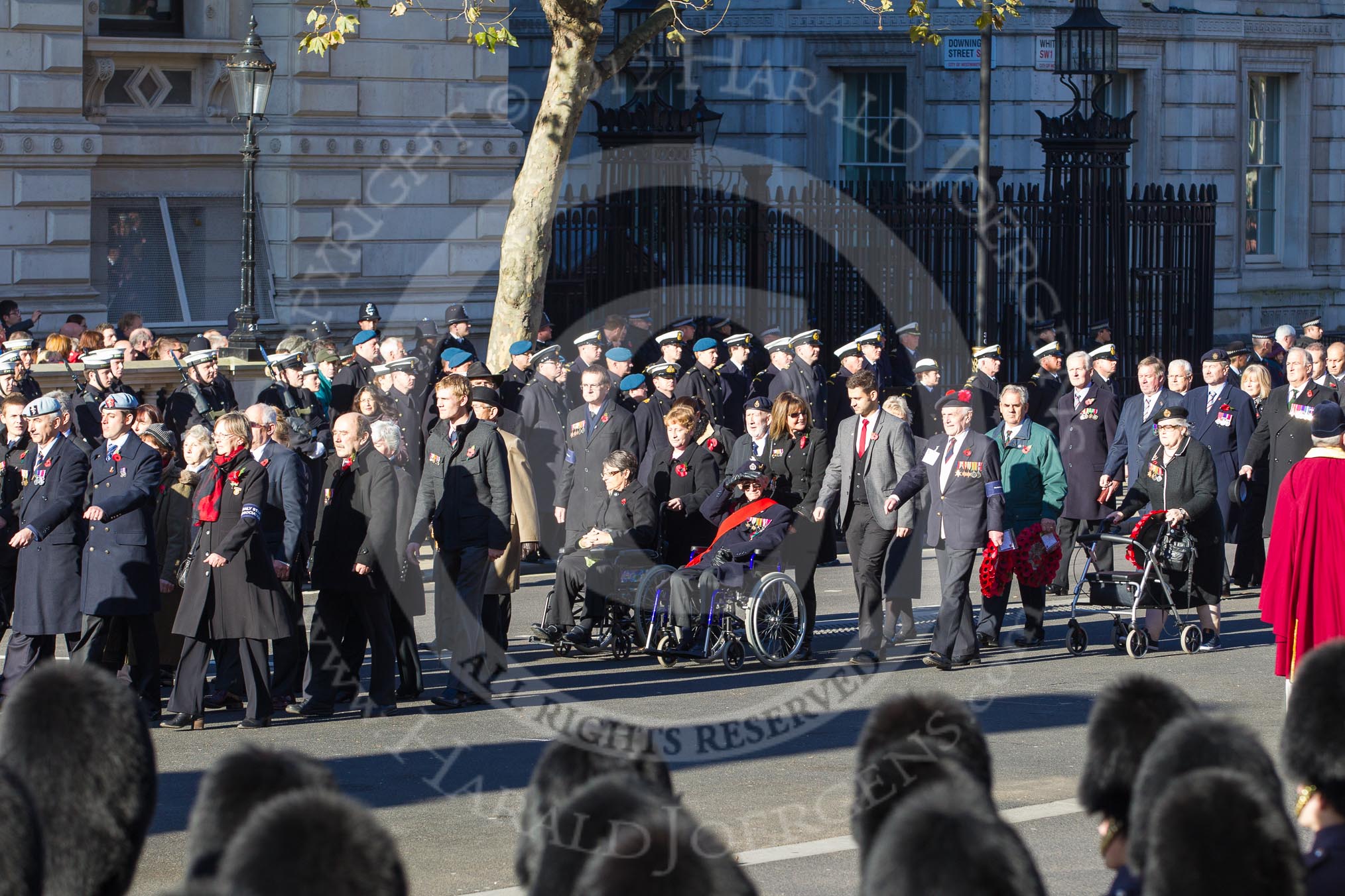 Remembrance Sunday 2012 Cenotaph March Past: Group F11 - Italy Star Association and F12 - Monte Cassino Society..
Whitehall, Cenotaph,
London SW1,

United Kingdom,
on 11 November 2012 at 11:46, image #465