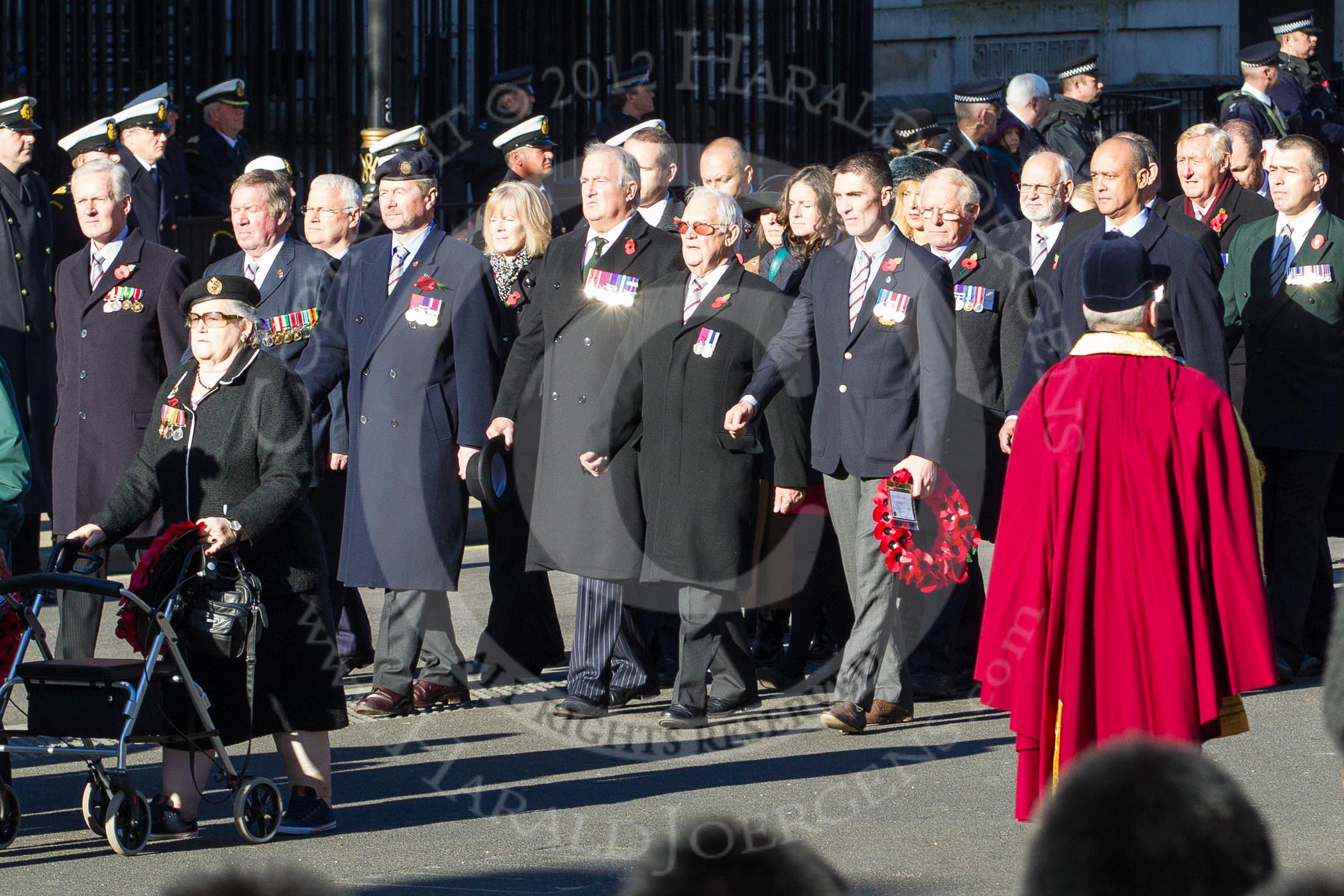 Remembrance Sunday 2012 Cenotaph March Past: Group F13 - Gallantry Medallists League..
Whitehall, Cenotaph,
London SW1,

United Kingdom,
on 11 November 2012 at 11:46, image #472