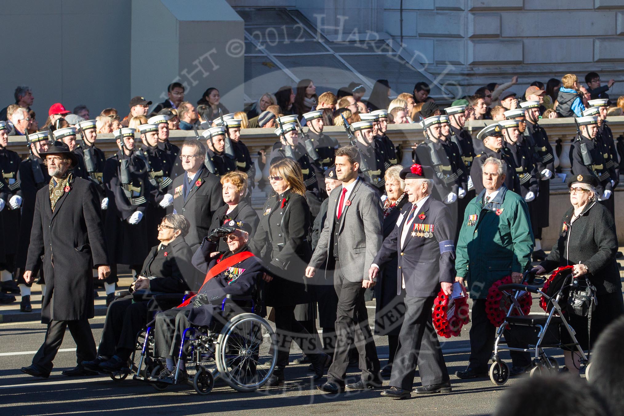 Remembrance Sunday 2012 Cenotaph March Past: Group F12 - Monte Cassino Society..
Whitehall, Cenotaph,
London SW1,

United Kingdom,
on 11 November 2012 at 11:46, image #478