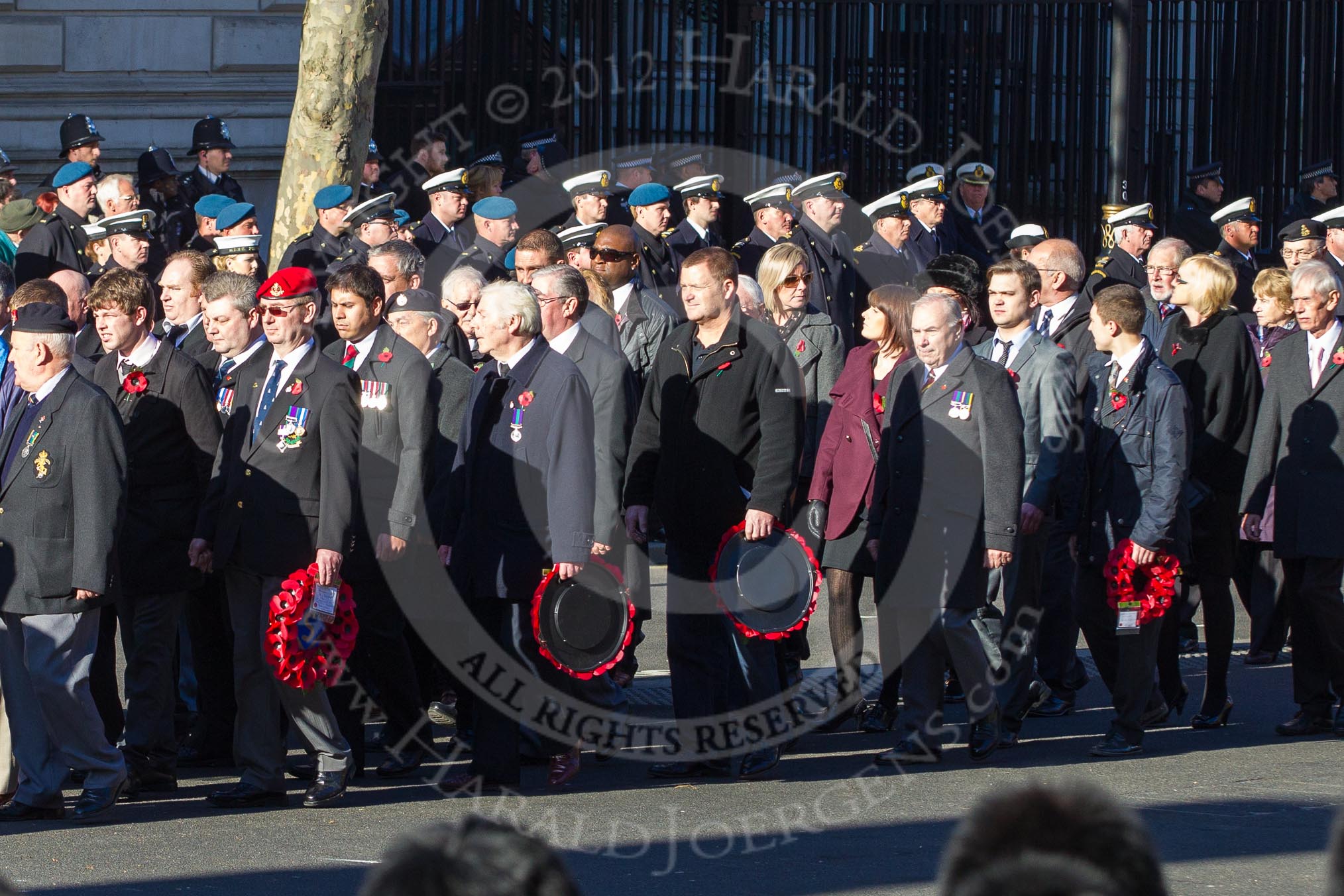 Remembrance Sunday 2012 Cenotaph March Past: Group  F15 - National Gulf Veterans & Families Association..
Whitehall, Cenotaph,
London SW1,

United Kingdom,
on 11 November 2012 at 11:47, image #514