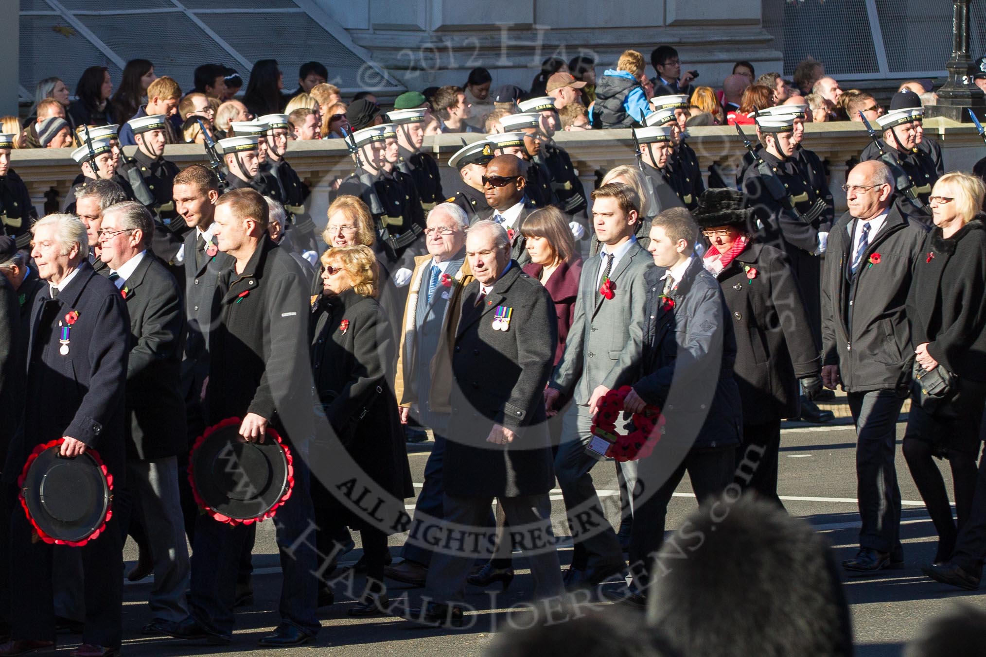 Remembrance Sunday 2012 Cenotaph March Past: Group F15 - National Gulf Veterans & Families Association..
Whitehall, Cenotaph,
London SW1,

United Kingdom,
on 11 November 2012 at 11:47, image #524