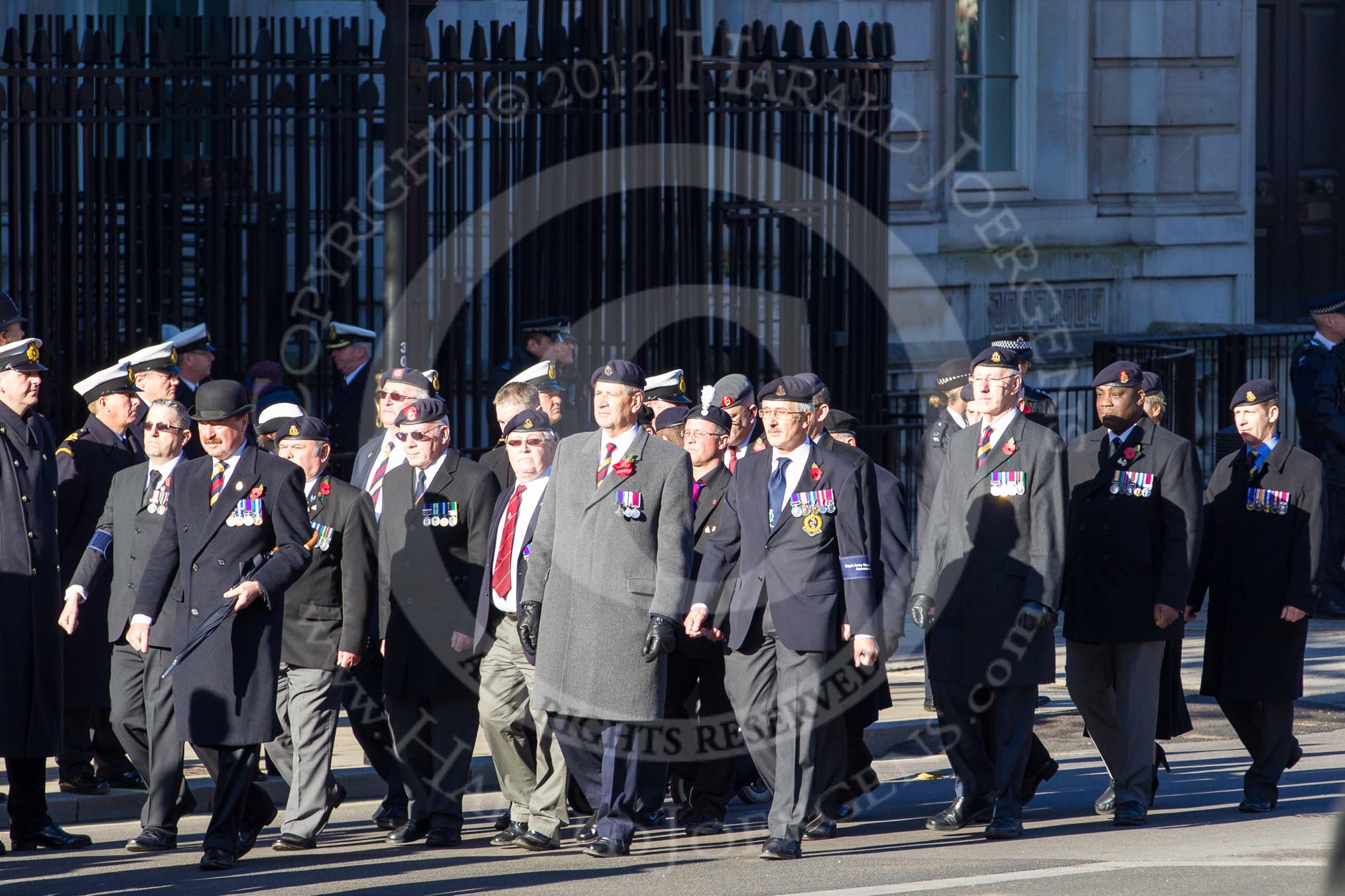 Remembrance Sunday 2012 Cenotaph March Past: Group B1, Royal Army Medical Corps Association..
Whitehall, Cenotaph,
London SW1,

United Kingdom,
on 11 November 2012 at 11:54, image #804