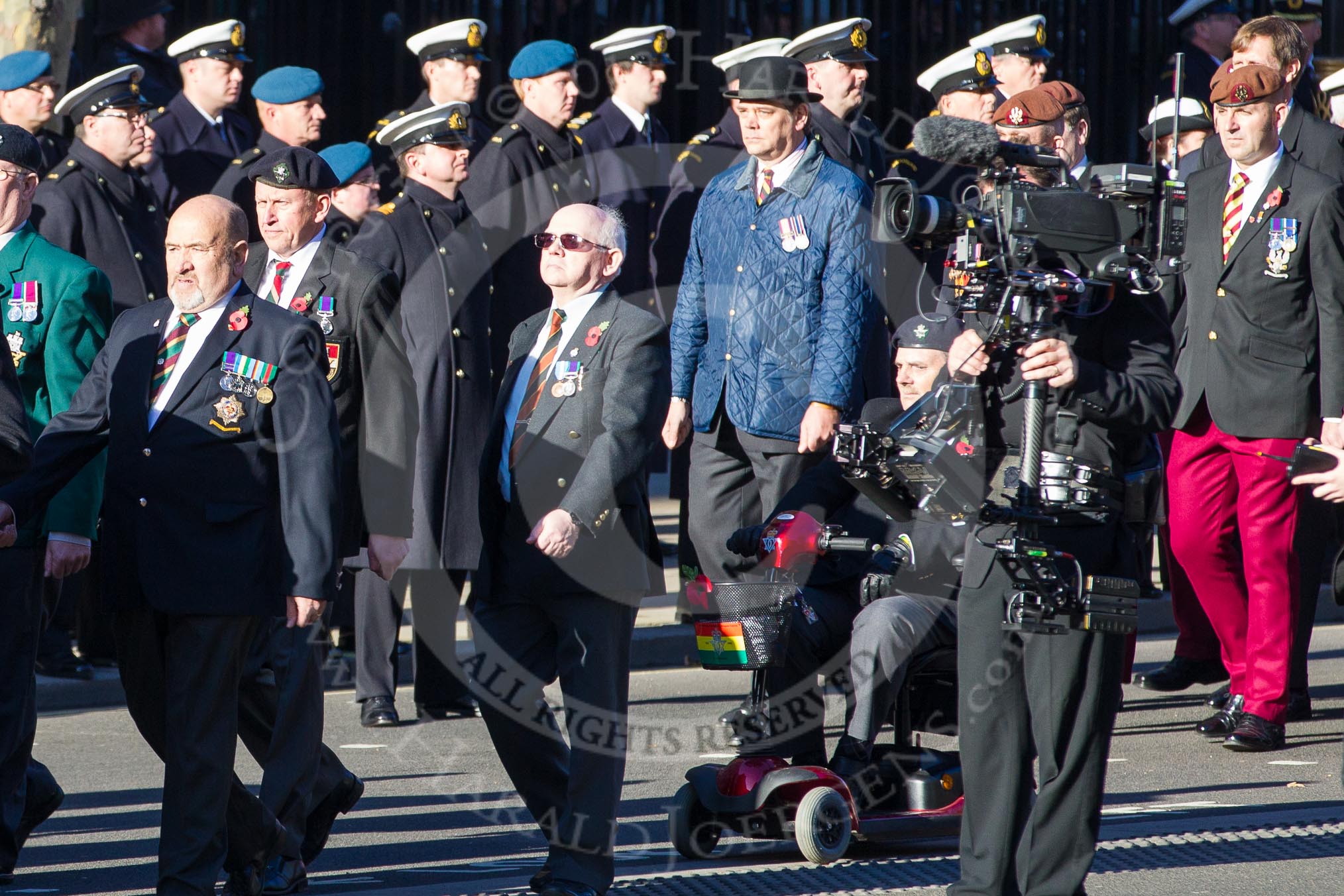 Remembrance Sunday 2012 Cenotaph March Past: Group  B11 - Royal Dragoon Guards..
Whitehall, Cenotaph,
London SW1,

United Kingdom,
on 11 November 2012 at 11:56, image #871