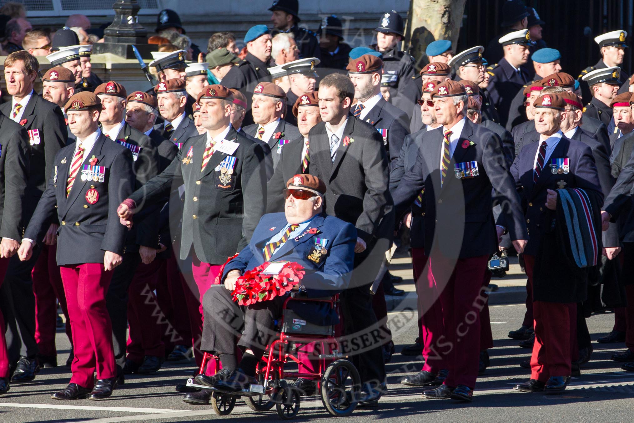 Remembrance Sunday 2012 Cenotaph March Past: Group B12 - Kings Royal Hussars Regimental Association..
Whitehall, Cenotaph,
London SW1,

United Kingdom,
on 11 November 2012 at 11:56, image #879