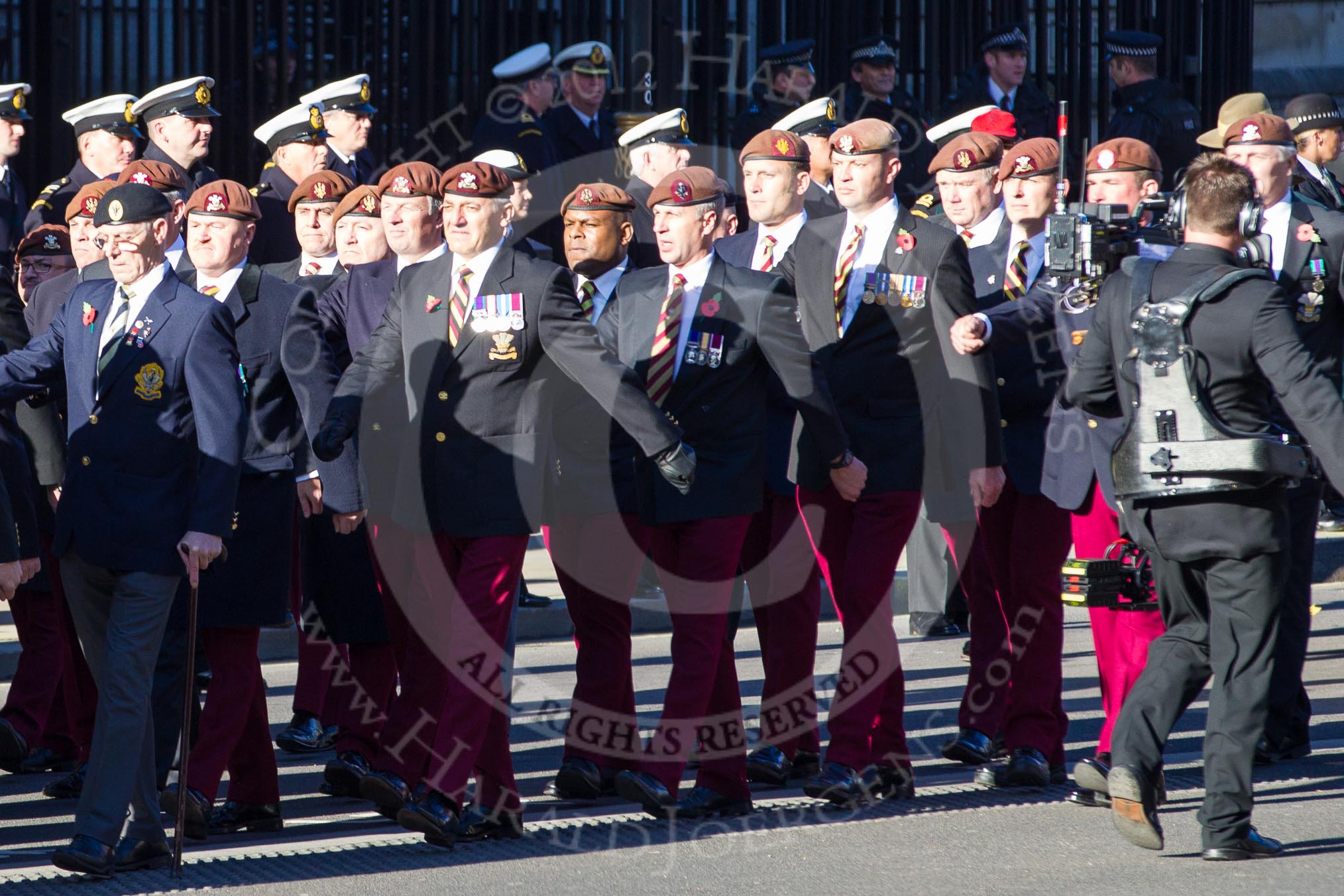 Remembrance Sunday 2012 Cenotaph March Past: Group B12 - Kings Royal Hussars Regimental Association..
Whitehall, Cenotaph,
London SW1,

United Kingdom,
on 11 November 2012 at 11:56, image #882