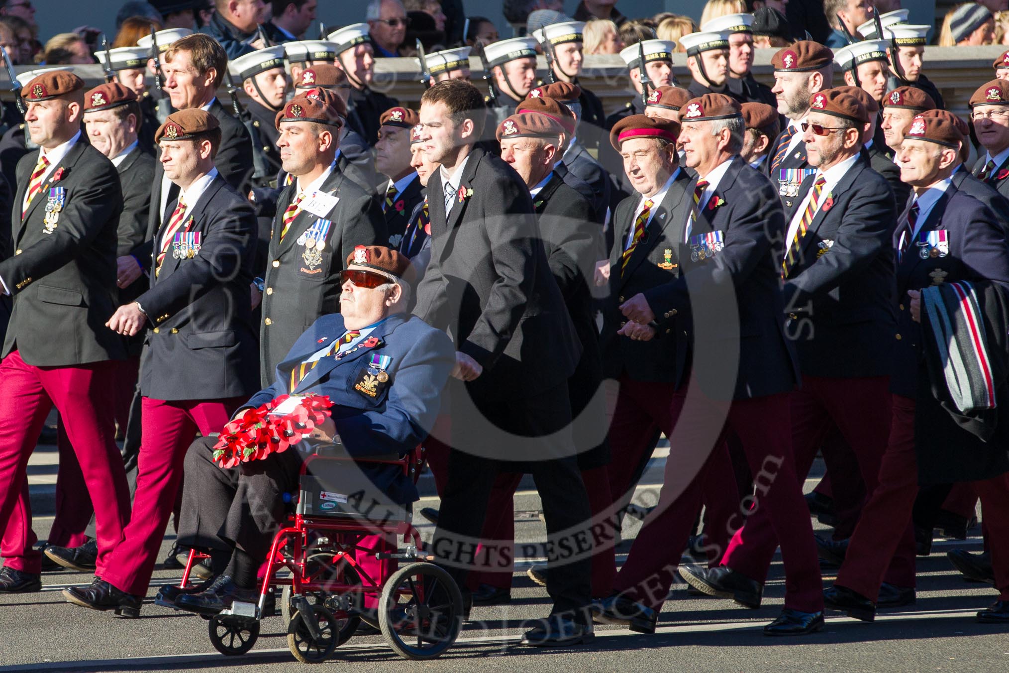 Remembrance Sunday 2012 Cenotaph March Past: Group B12 - Kings Royal Hussars Regimental Association..
Whitehall, Cenotaph,
London SW1,

United Kingdom,
on 11 November 2012 at 11:56, image #885