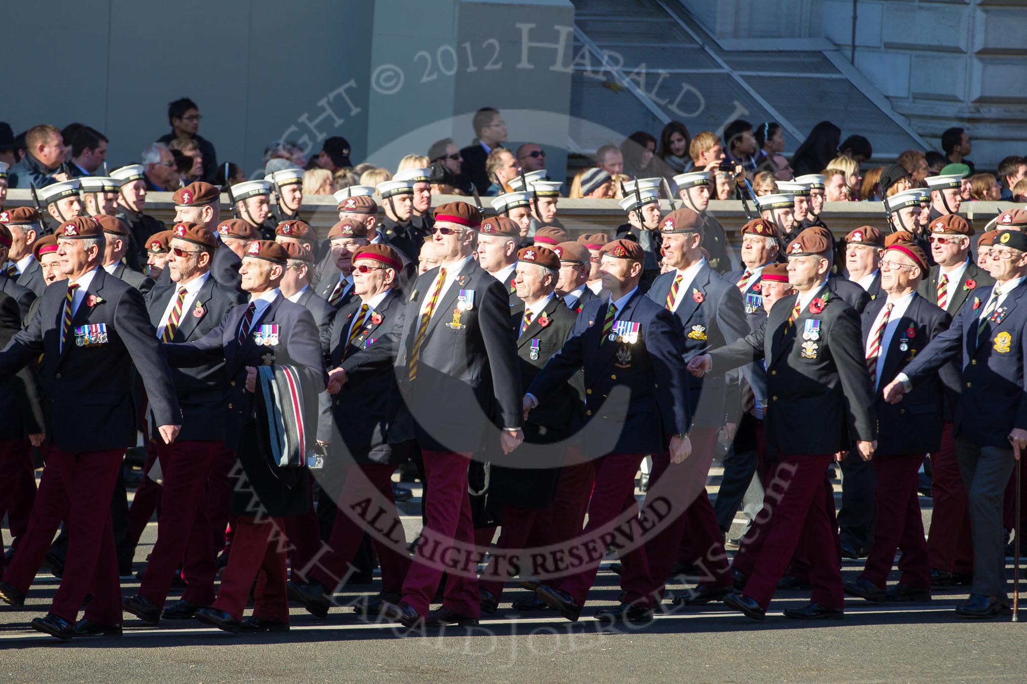 Remembrance Sunday 2012 Cenotaph March Past: Group B12 - Kings Royal Hussars Regimental Association..
Whitehall, Cenotaph,
London SW1,

United Kingdom,
on 11 November 2012 at 11:56, image #886