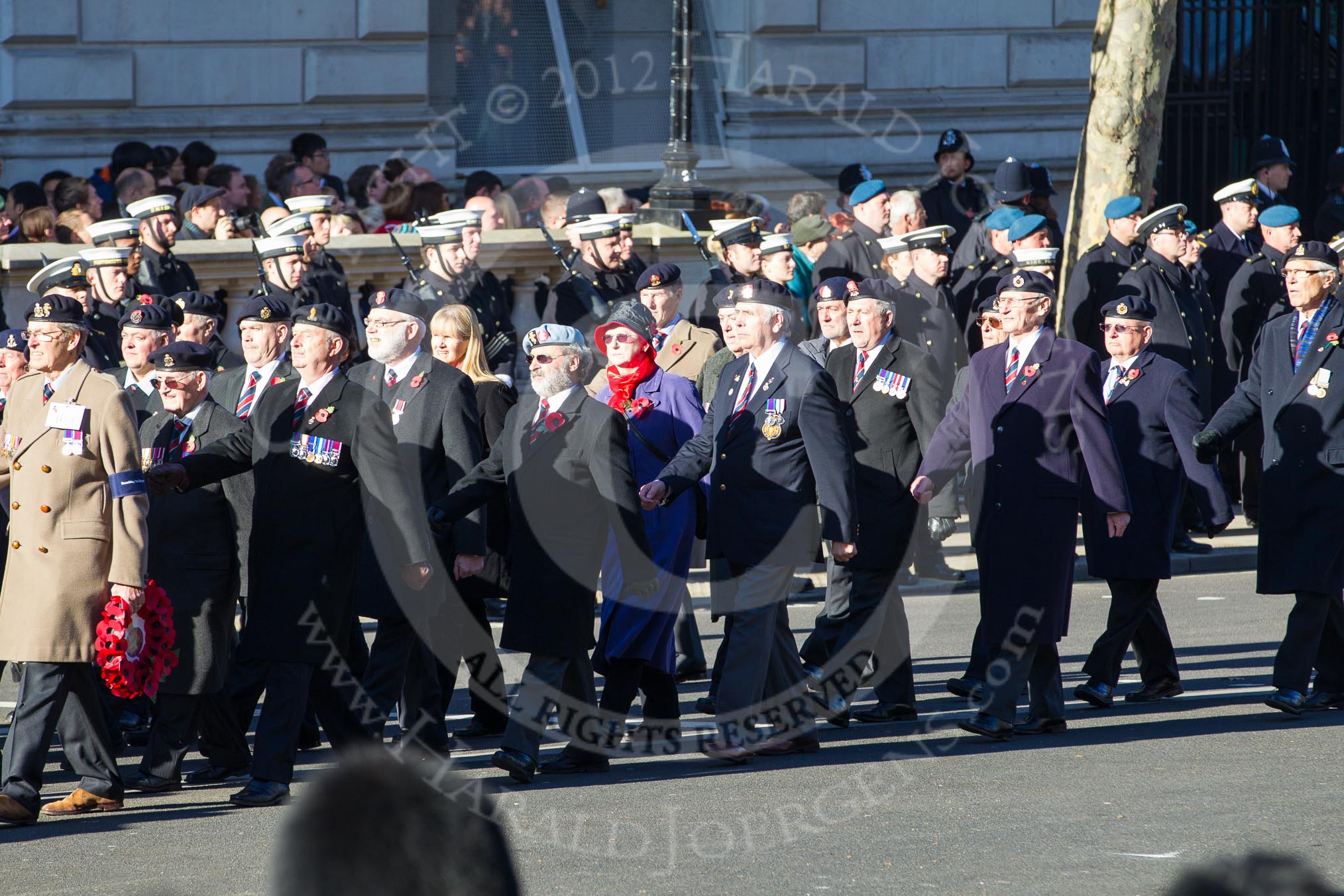 Remembrance Sunday 2012 Cenotaph March Past: Group B19 - Beachley Old Boys Association..
Whitehall, Cenotaph,
London SW1,

United Kingdom,
on 11 November 2012 at 11:57, image #931