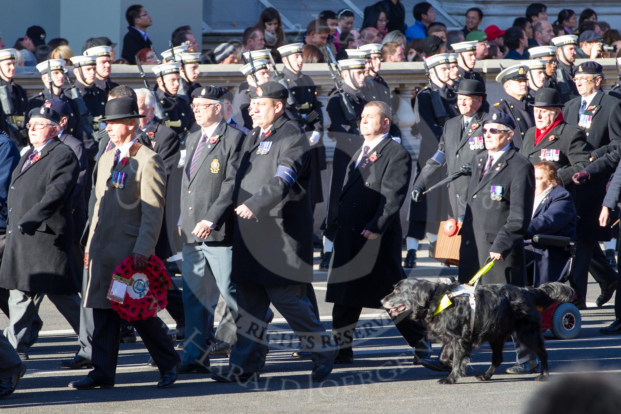 Remembrance Sunday 2012 Cenotaph March Past: Group B32 - RAOC Association..
Whitehall, Cenotaph,
London SW1,

United Kingdom,
on 11 November 2012 at 12:00, image #1024