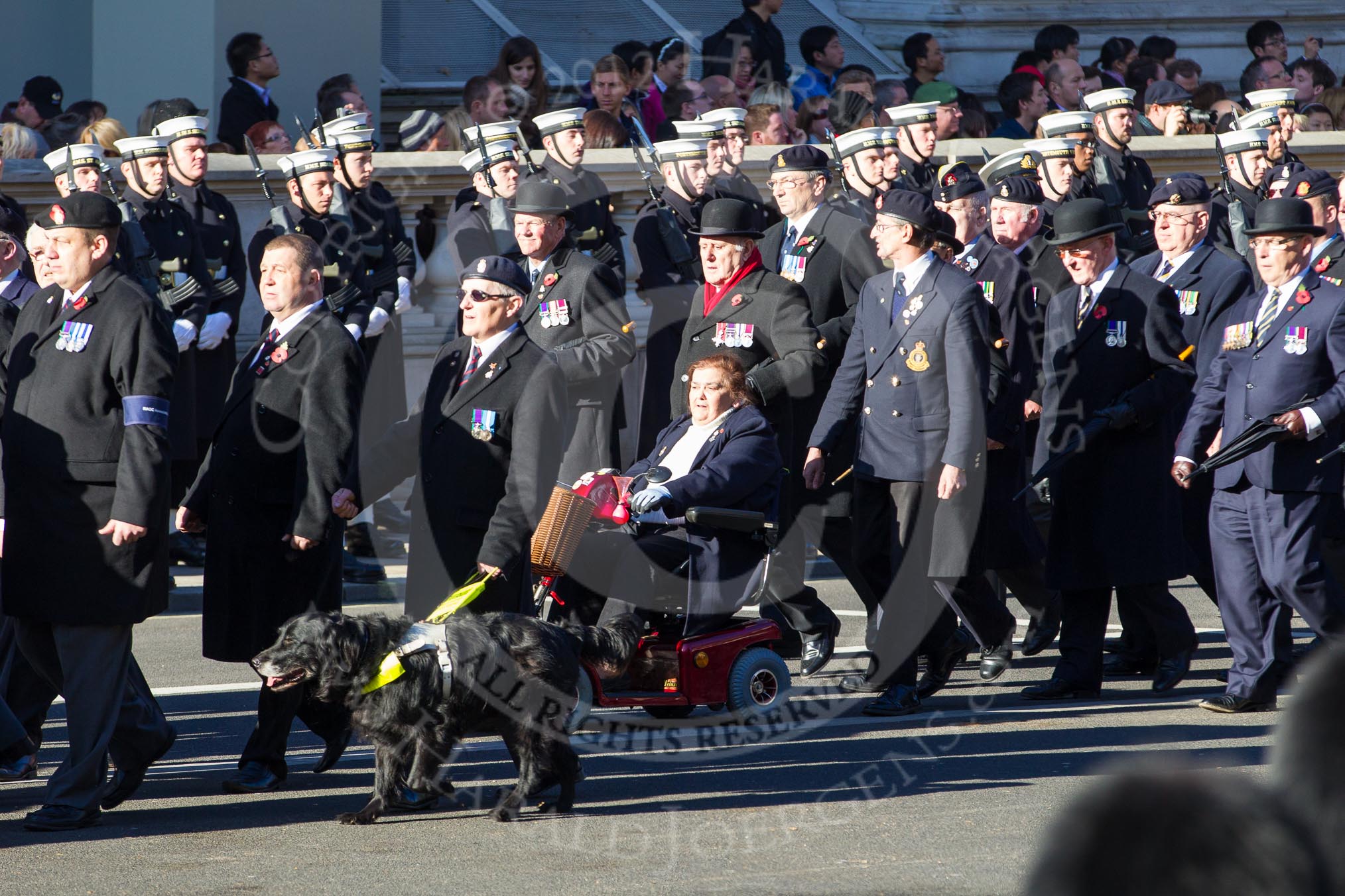 Remembrance Sunday 2012 Cenotaph March Past: Group B32 - RAOC Association and R33 - Army Catering Corps Association..
Whitehall, Cenotaph,
London SW1,

United Kingdom,
on 11 November 2012 at 12:00, image #1025