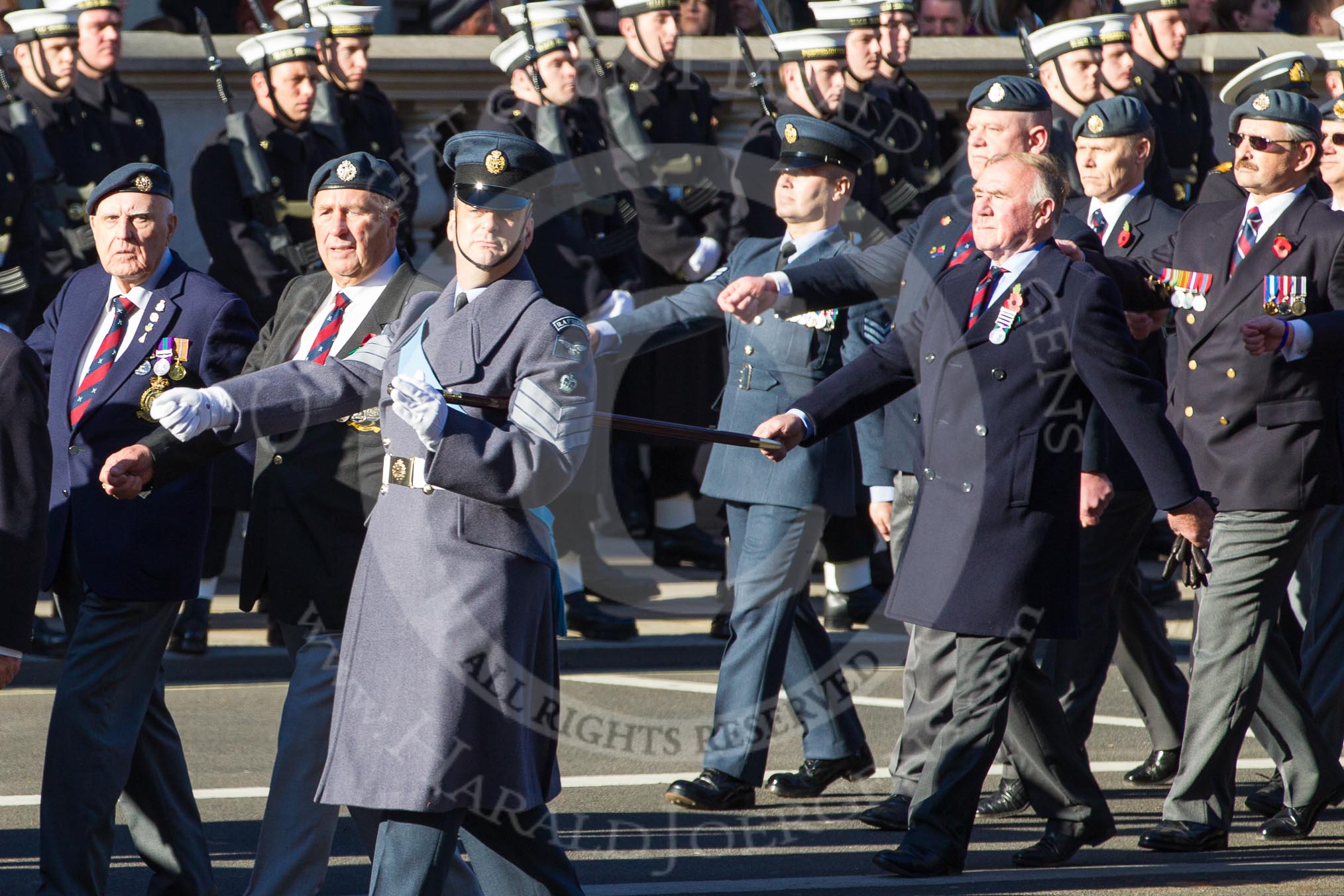 Remembrance Sunday 2012 Cenotaph March Past: Group C2 - Royal Air Force Regiment Association..
Whitehall, Cenotaph,
London SW1,

United Kingdom,
on 11 November 2012 at 12:00, image #1058