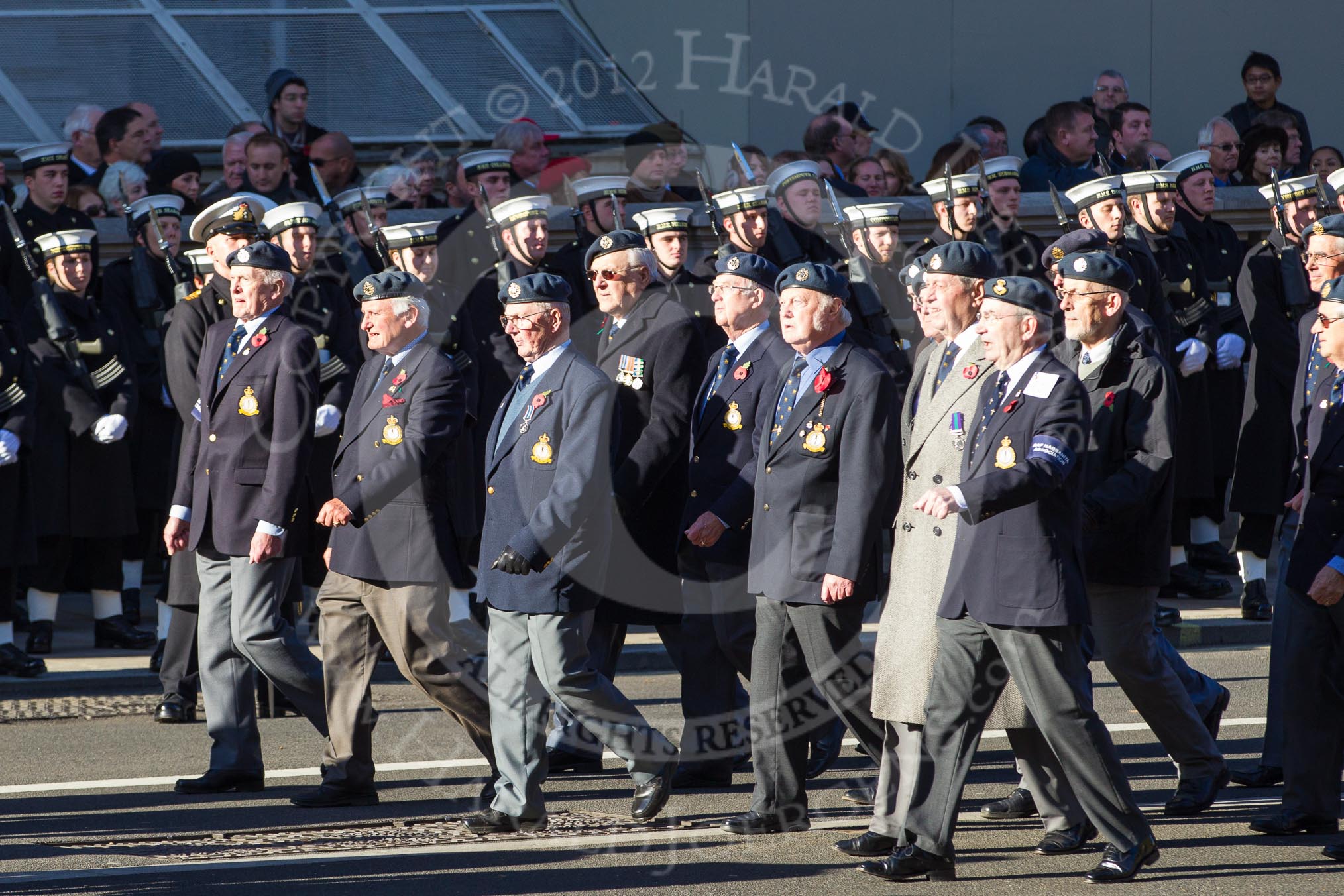 Remembrance Sunday 2012 Cenotaph March Past: Group C20 - RAF Habbaniya Association..
Whitehall, Cenotaph,
London SW1,

United Kingdom,
on 11 November 2012 at 12:03, image #1179