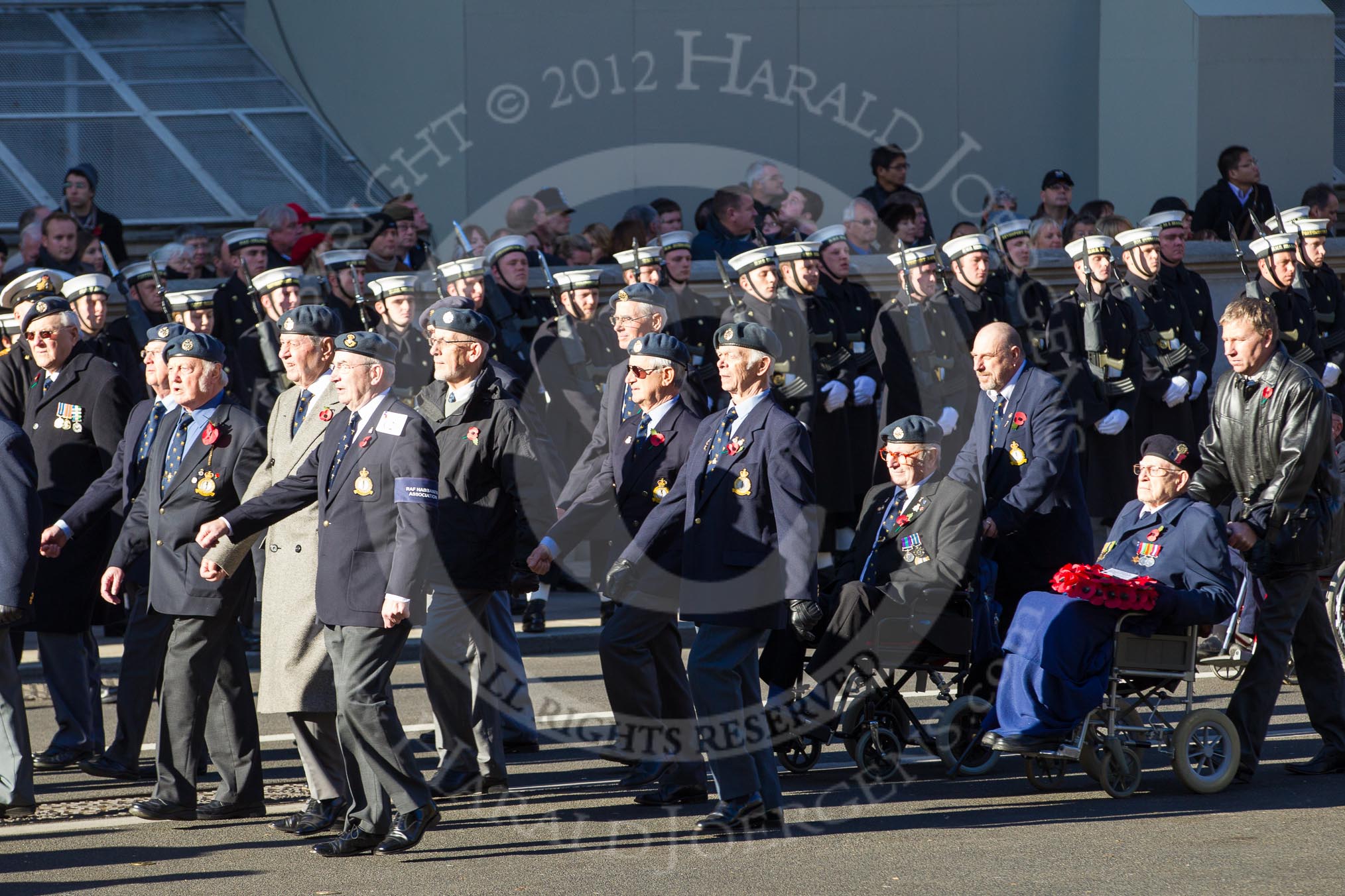 Remembrance Sunday 2012 Cenotaph March Past: Group C20 - RAF Habbaniya Association..
Whitehall, Cenotaph,
London SW1,

United Kingdom,
on 11 November 2012 at 12:03, image #1181