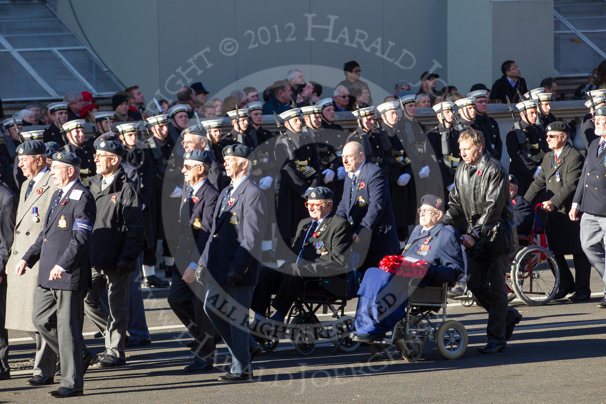 Remembrance Sunday 2012 Cenotaph March Past: Group C20 - RAF Habbaniya Association..
Whitehall, Cenotaph,
London SW1,

United Kingdom,
on 11 November 2012 at 12:03, image #1182