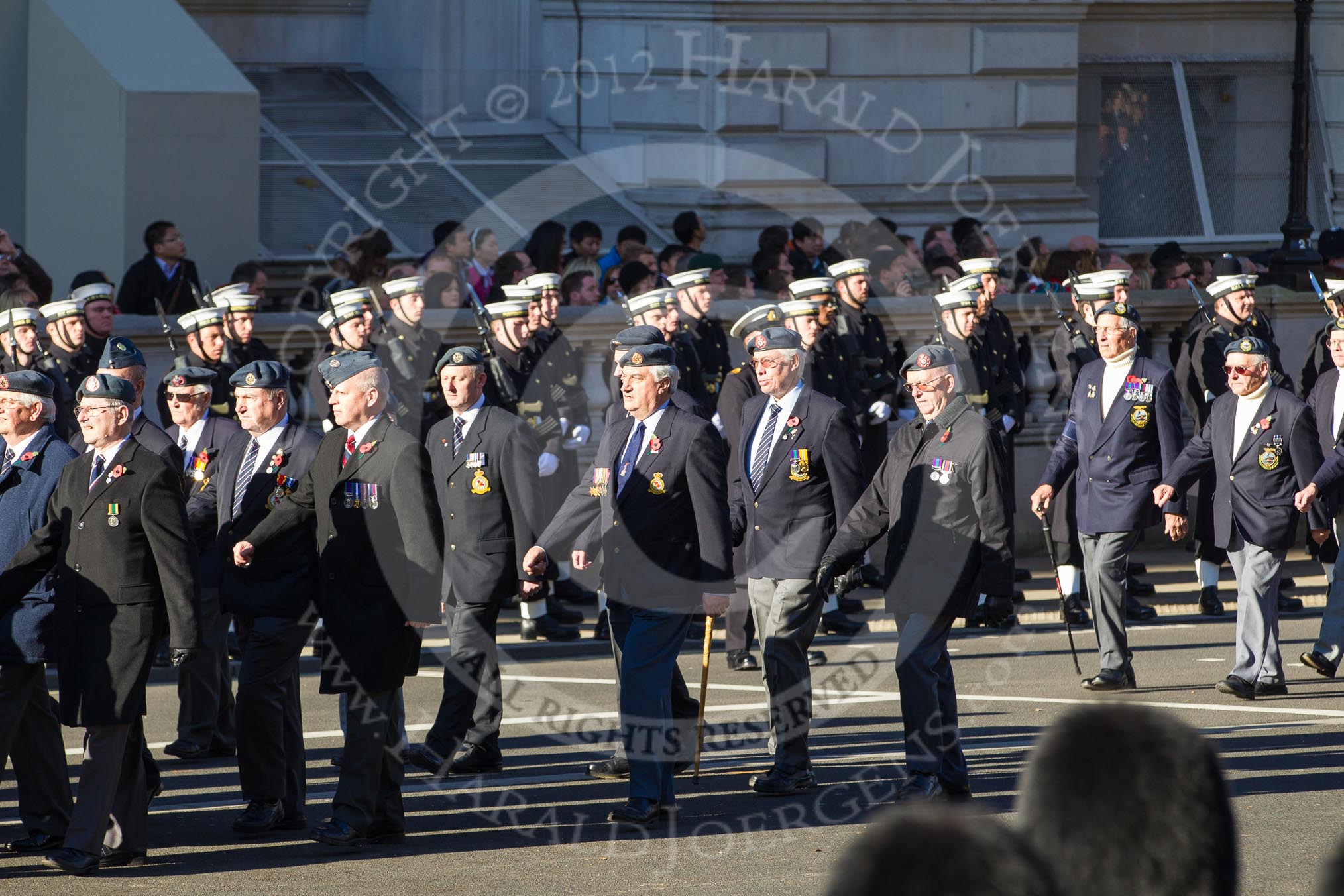 Remembrance Sunday 2012 Cenotaph March Past: Group C21 - Royal Air Force & Defence Fire Services Association and C22 - Air Sea Rescue & Marine Craft Sections Club ..
Whitehall, Cenotaph,
London SW1,

United Kingdom,
on 11 November 2012 at 12:04, image #1188