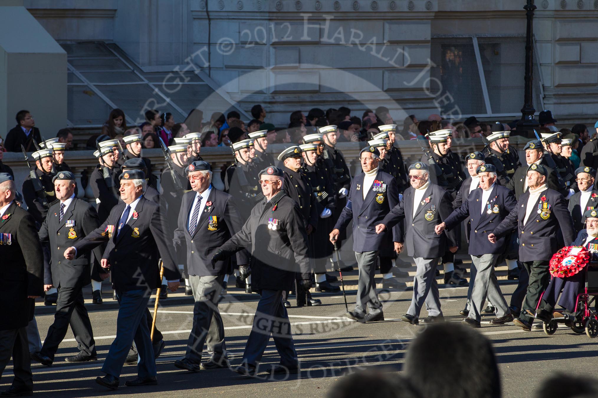 Remembrance Sunday 2012 Cenotaph March Past: Group C21 - Royal Air Force & Defence Fire Services Association and C22 - Air Sea Rescue & Marine Craft Sections Club ..
Whitehall, Cenotaph,
London SW1,

United Kingdom,
on 11 November 2012 at 12:04, image #1189