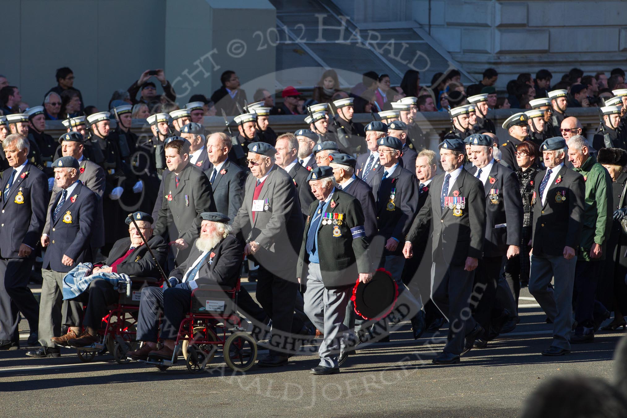 Remembrance Sunday 2012 Cenotaph March Past: Group C23 - Royal Air Force Mountain Rescue Association..
Whitehall, Cenotaph,
London SW1,

United Kingdom,
on 11 November 2012 at 12:04, image #1195