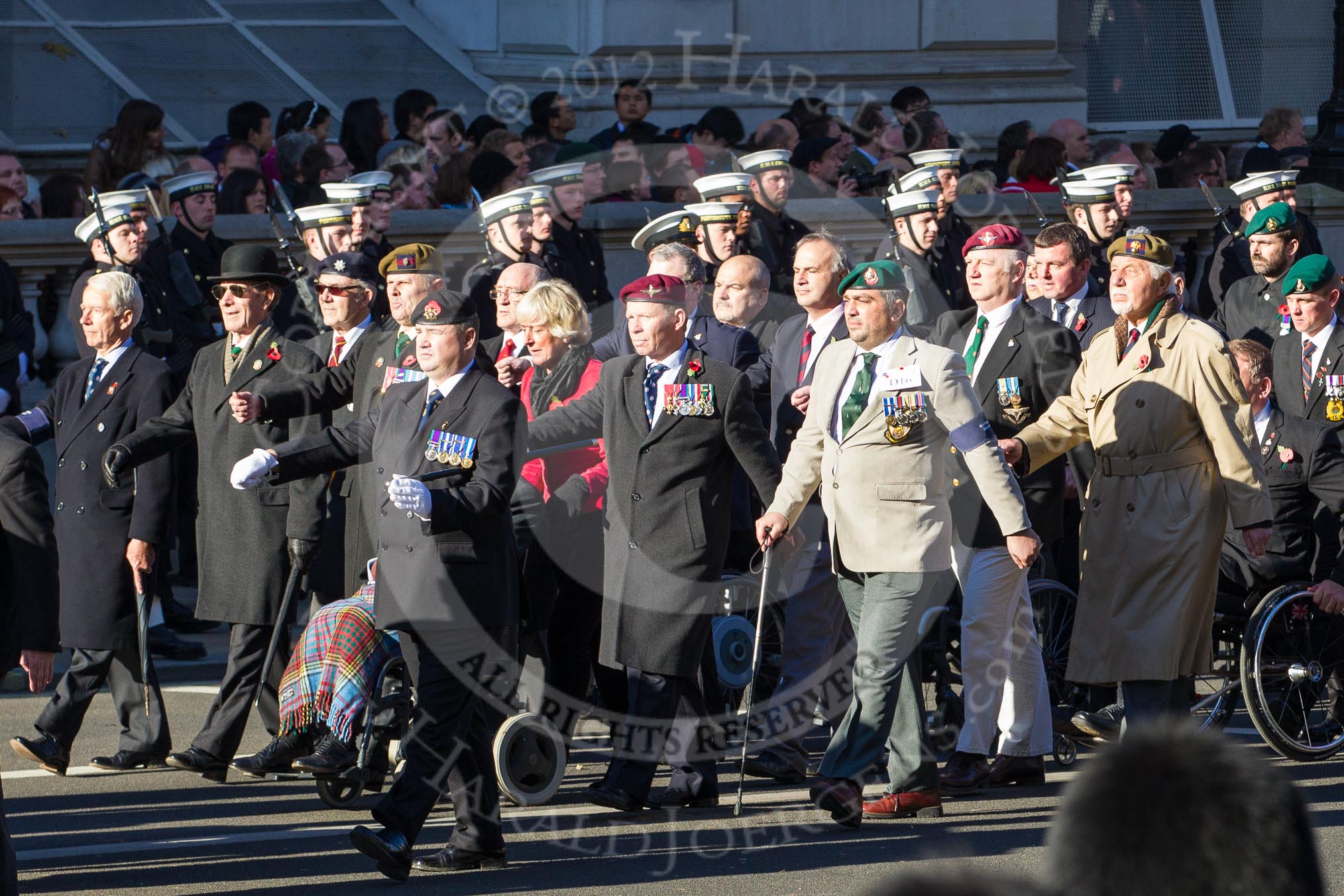 Remembrance Sunday 2012 Cenotaph March Past: Group D16 - Not Forgotten Association..
Whitehall, Cenotaph,
London SW1,

United Kingdom,
on 11 November 2012 at 12:07, image #1340