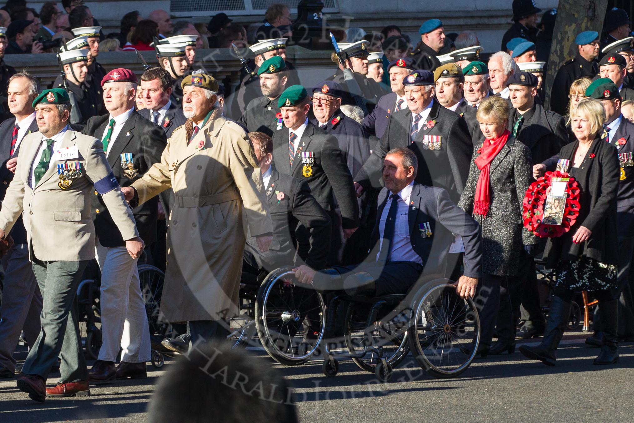 Remembrance Sunday 2012 Cenotaph March Past: Group D16 - Not Forgotten Association..
Whitehall, Cenotaph,
London SW1,

United Kingdom,
on 11 November 2012 at 12:07, image #1341