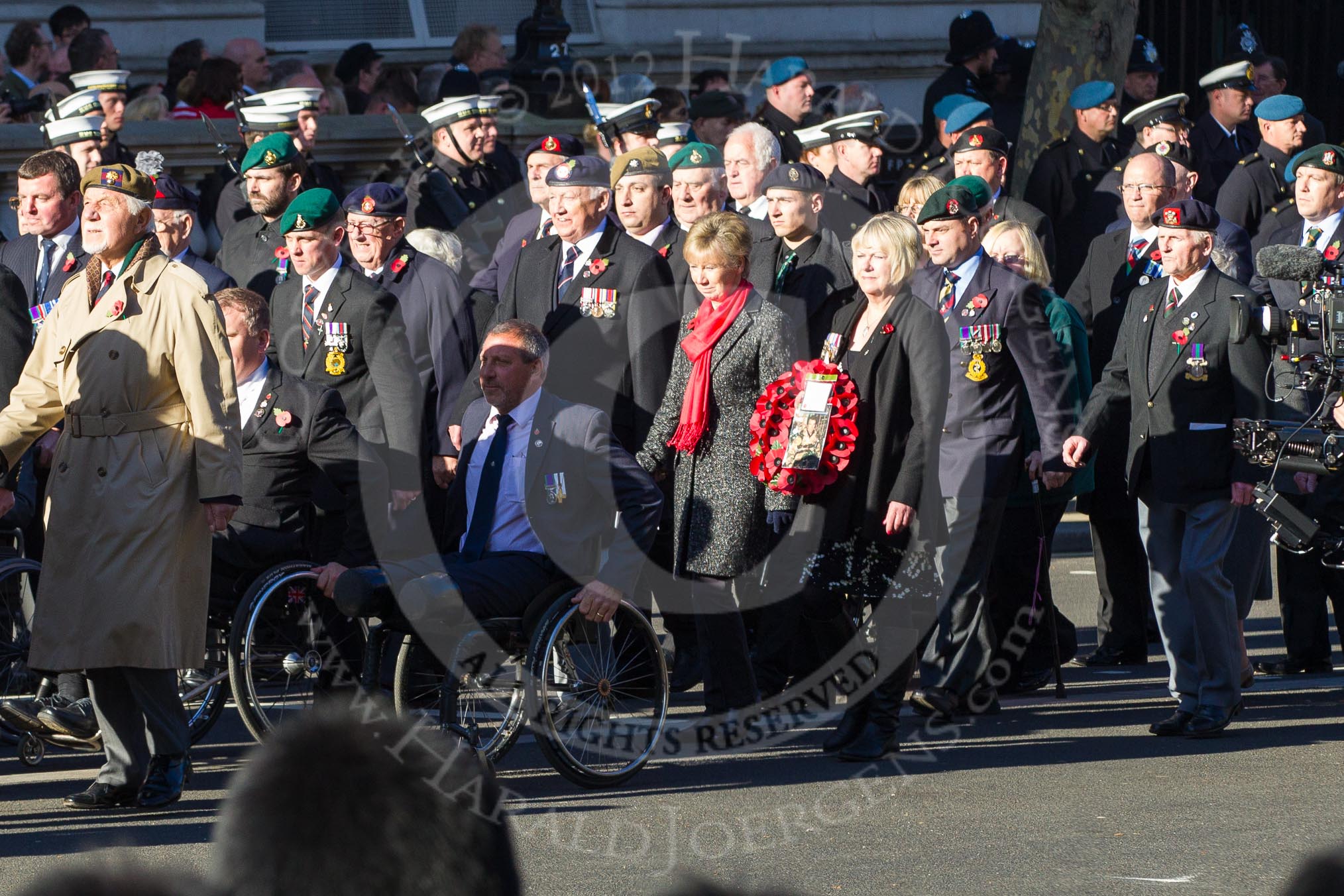 Remembrance Sunday 2012 Cenotaph March Past: Group D16 - Not Forgotten Association..
Whitehall, Cenotaph,
London SW1,

United Kingdom,
on 11 November 2012 at 12:07, image #1343