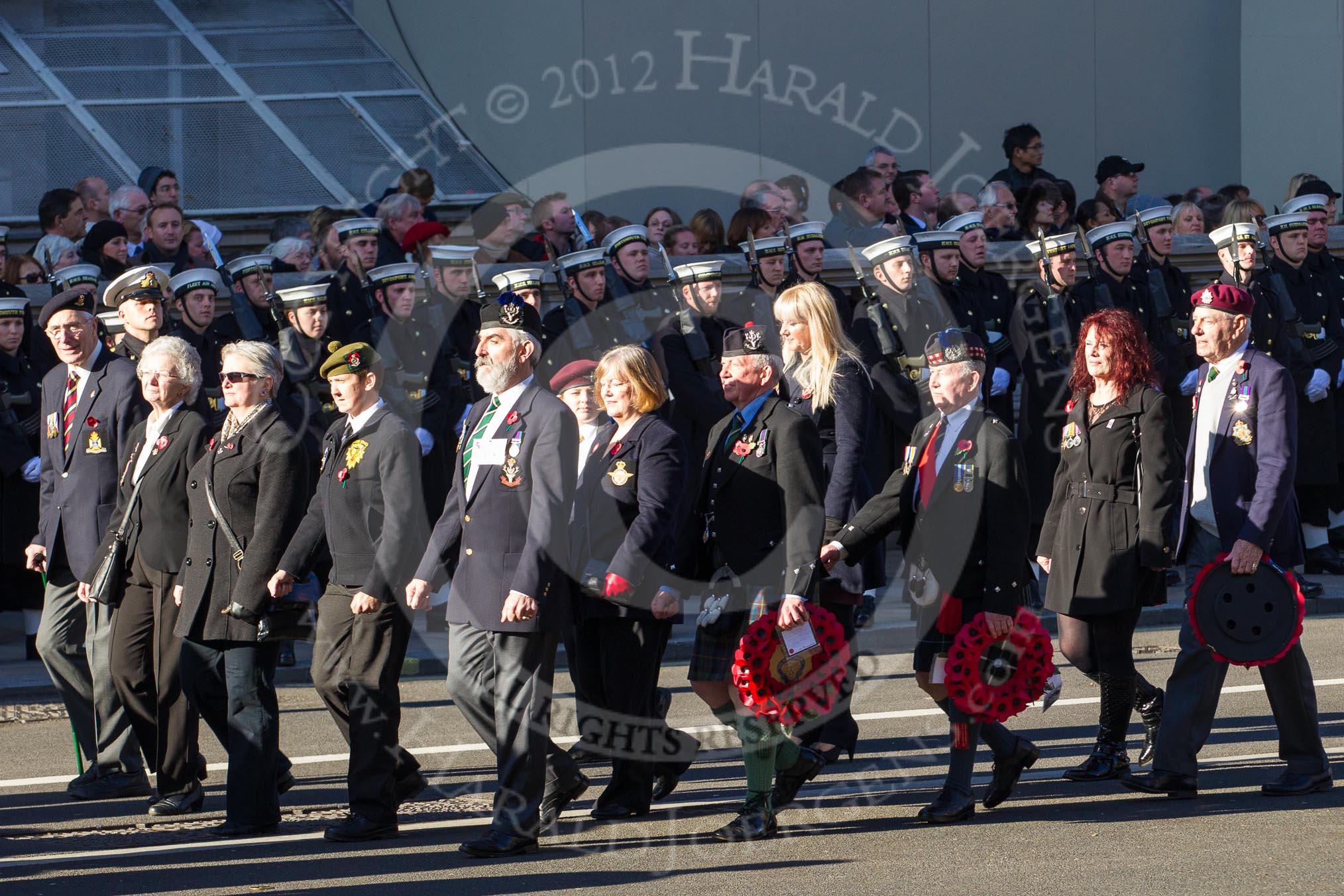 Remembrance Sunday 2012 Cenotaph March Past: Group D18 - The Royal British Legion Scotland..
Whitehall, Cenotaph,
London SW1,

United Kingdom,
on 11 November 2012 at 12:08, image #1377