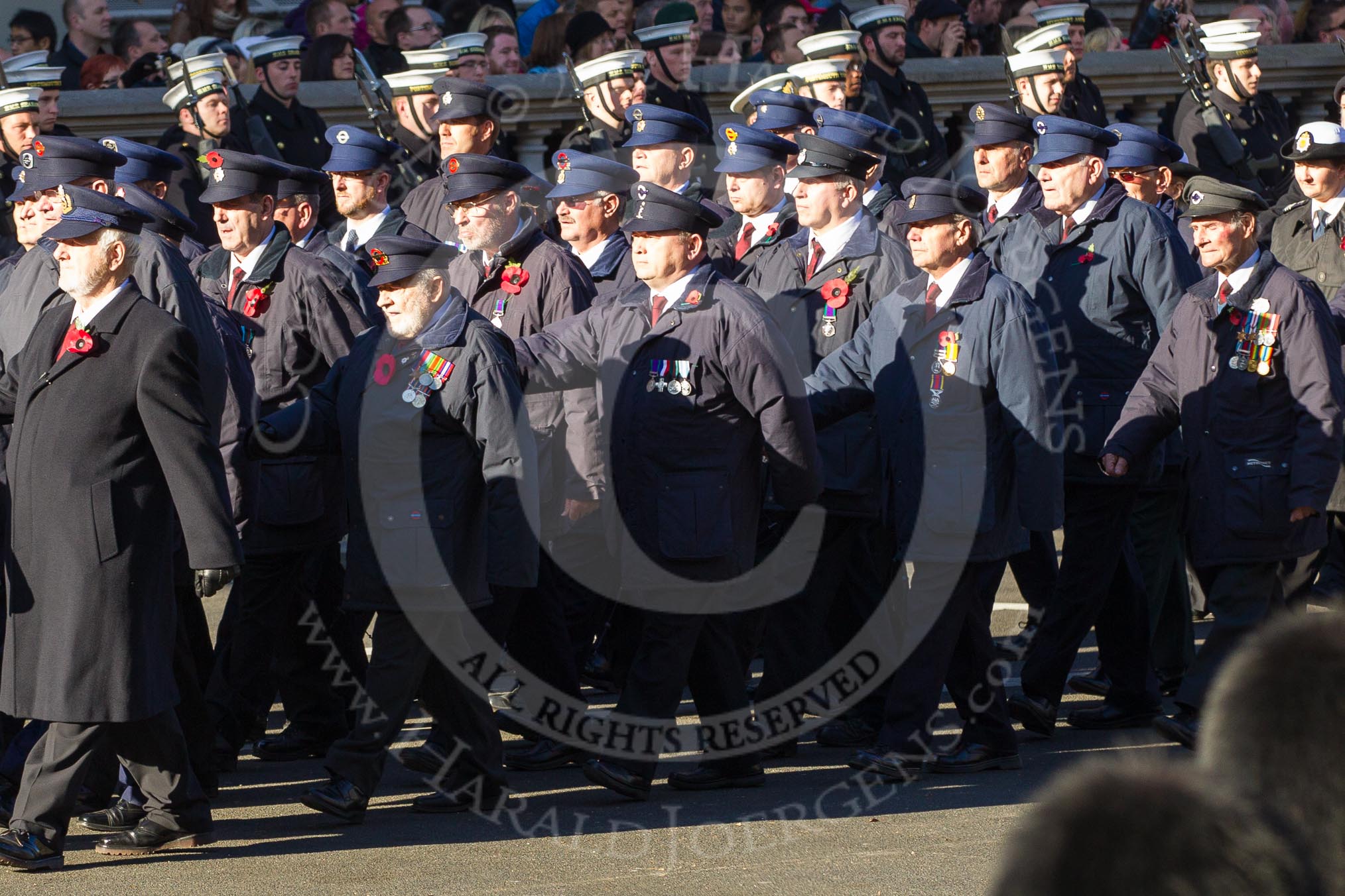 Remembrance Sunday 2012 Cenotaph March Past: Group M1 - Transport For London..
Whitehall, Cenotaph,
London SW1,

United Kingdom,
on 11 November 2012 at 12:09, image #1418