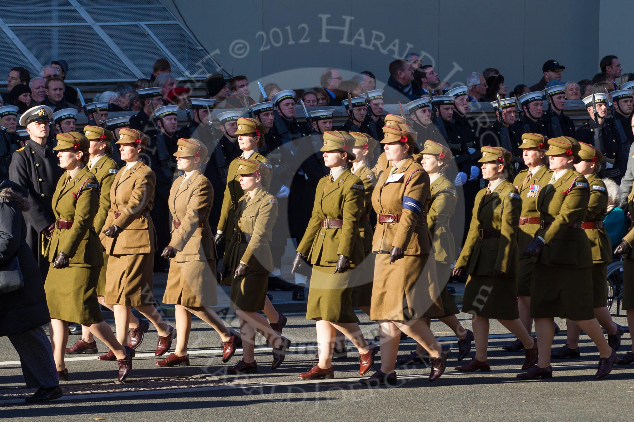 Remembrance Sunday 2012 Cenotaph March Past: Group M3 - First Aid Nursing Yeomanry..
Whitehall, Cenotaph,
London SW1,

United Kingdom,
on 11 November 2012 at 12:09, image #1440