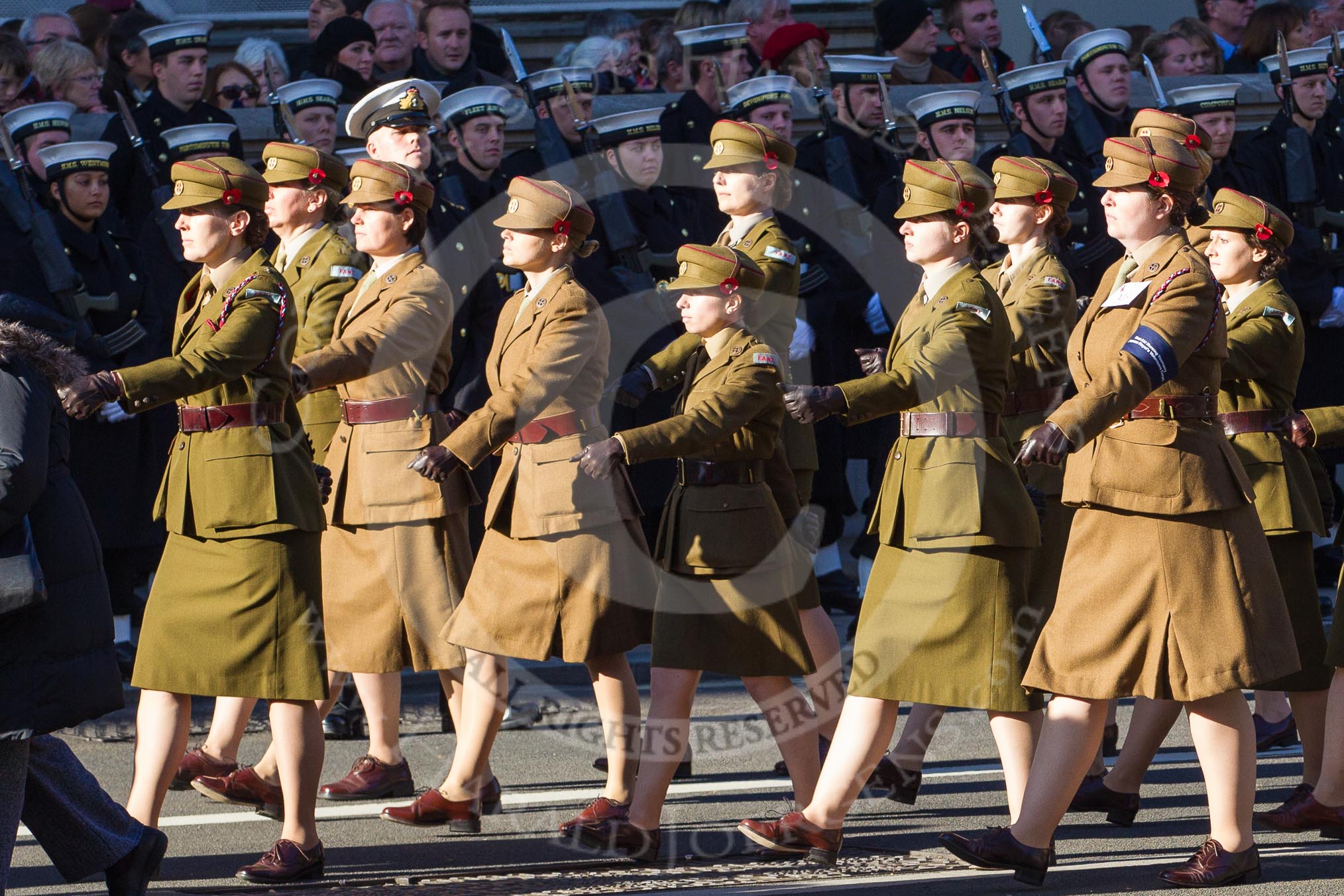 Remembrance Sunday 2012 Cenotaph March Past: Group M3 - First Aid Nursing Yeomanry..
Whitehall, Cenotaph,
London SW1,

United Kingdom,
on 11 November 2012 at 12:09, image #1441