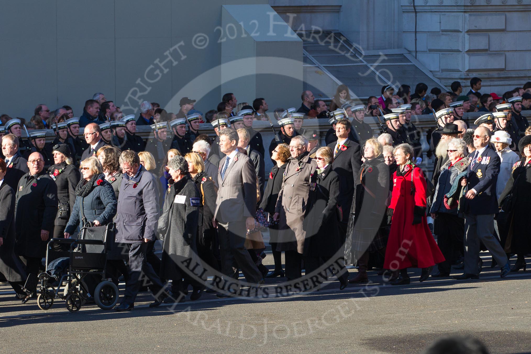 Remembrance Sunday 2012 Cenotaph March Past: Group M5  - Children of the Far East Prisoners of War..
Whitehall, Cenotaph,
London SW1,

United Kingdom,
on 11 November 2012 at 12:09, image #1452