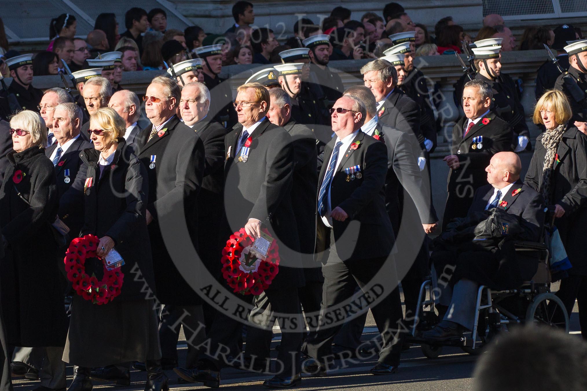 Remembrance Sunday 2012 Cenotaph March Past: Group M12 - National Association of Retired Police Officers..
Whitehall, Cenotaph,
London SW1,

United Kingdom,
on 11 November 2012 at 12:10, image #1502