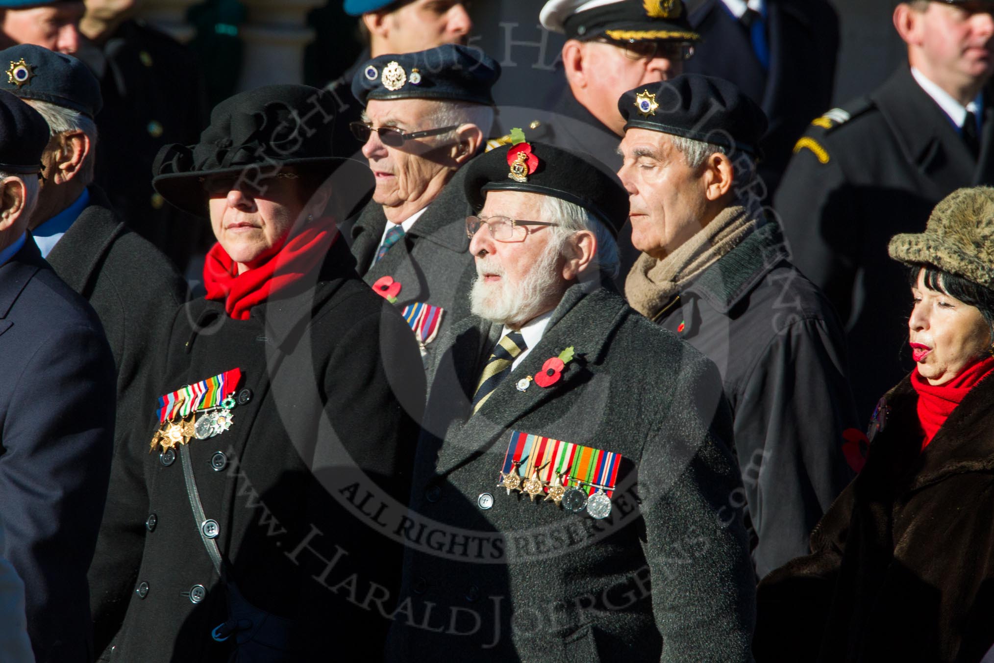 Remembrance Sunday Cenotaph March Past 2013: D26 - Association of Jewish Ex-Servicemen & Women..
Press stand opposite the Foreign Office building, Whitehall, London SW1,
London,
Greater London,
United Kingdom,
on 10 November 2013 at 11:41, image #209