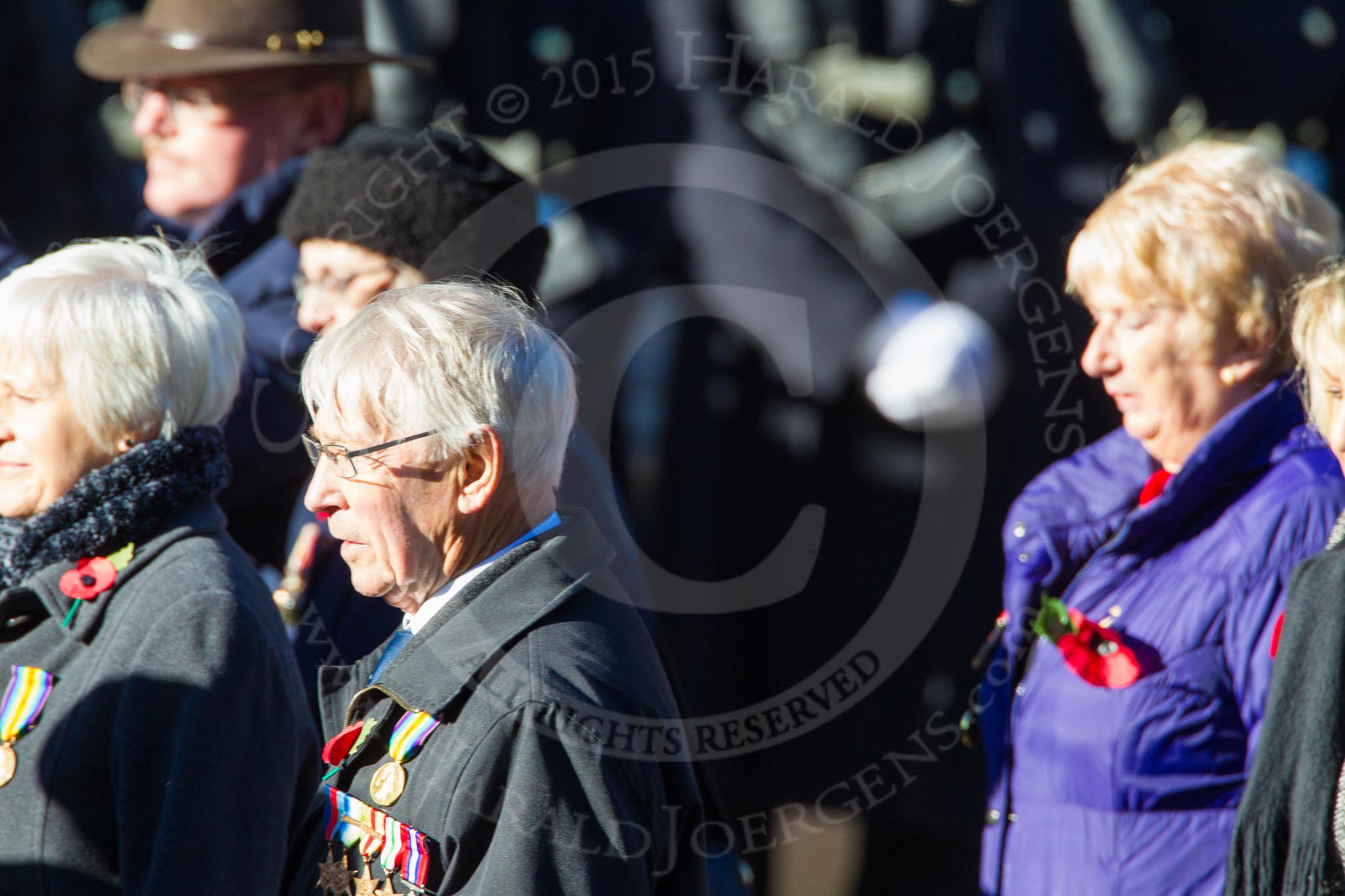 Remembrance Sunday Cenotaph March Past 2013: E16 - Flower Class Corvette Association..
Press stand opposite the Foreign Office building, Whitehall, London SW1,
London,
Greater London,
United Kingdom,
on 10 November 2013 at 11:46, image #481